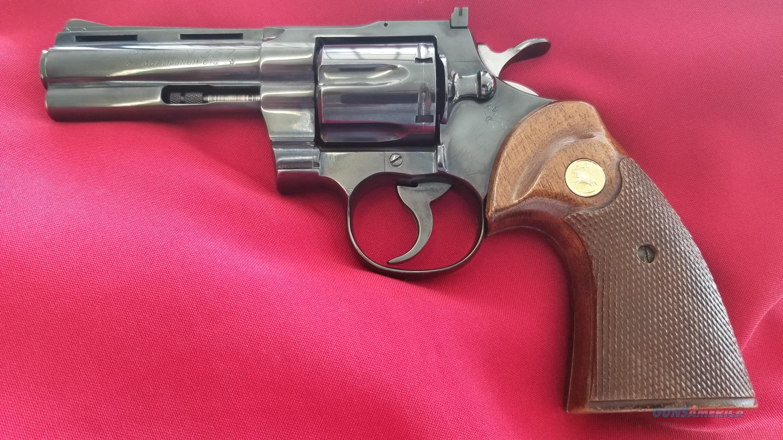 Used Colt Python .357 Magnum Revolv... For Sale At Gunsamerica.com ...