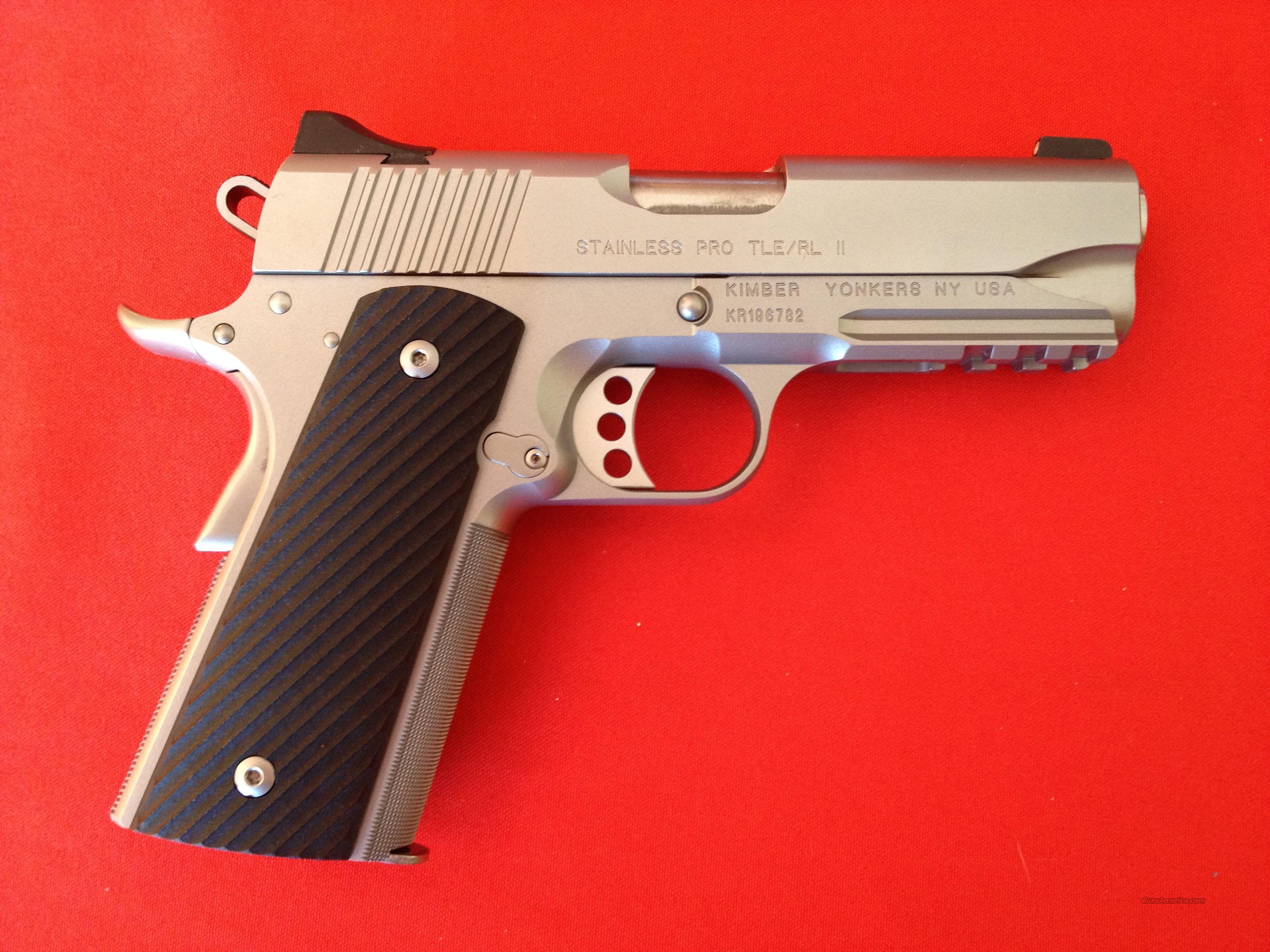 Beautiful Kimber Stainless Pro TLE/... for sale at Gunsamerica.com ...