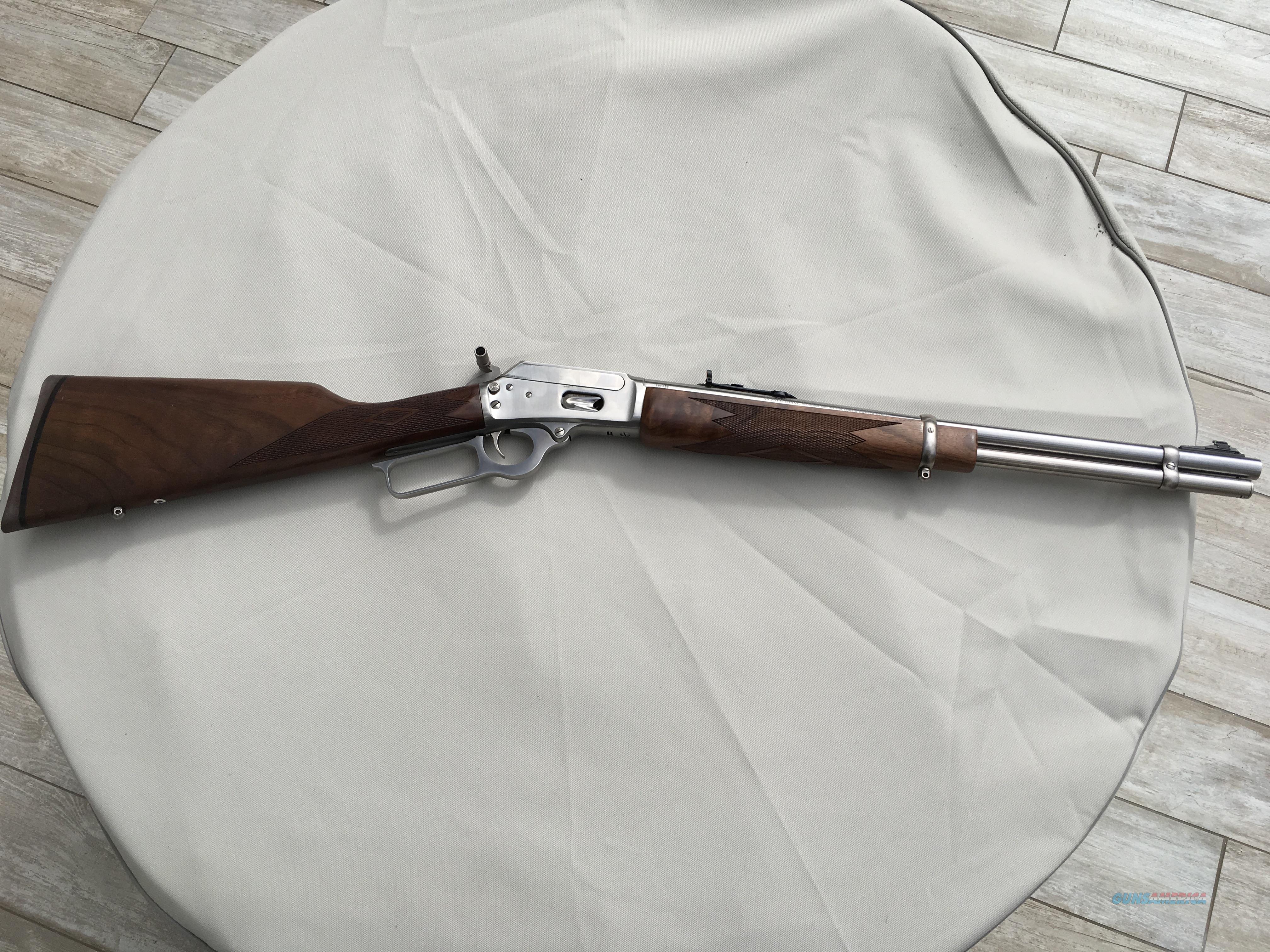 Stainless 357 Lever Action