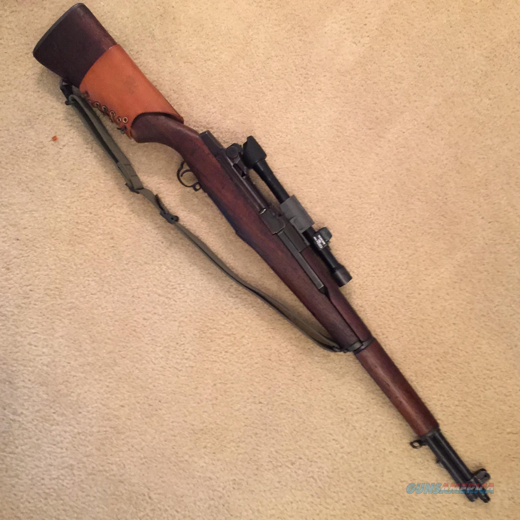 M1d Garand Sniper Rifle Springfield Authentic For Sale