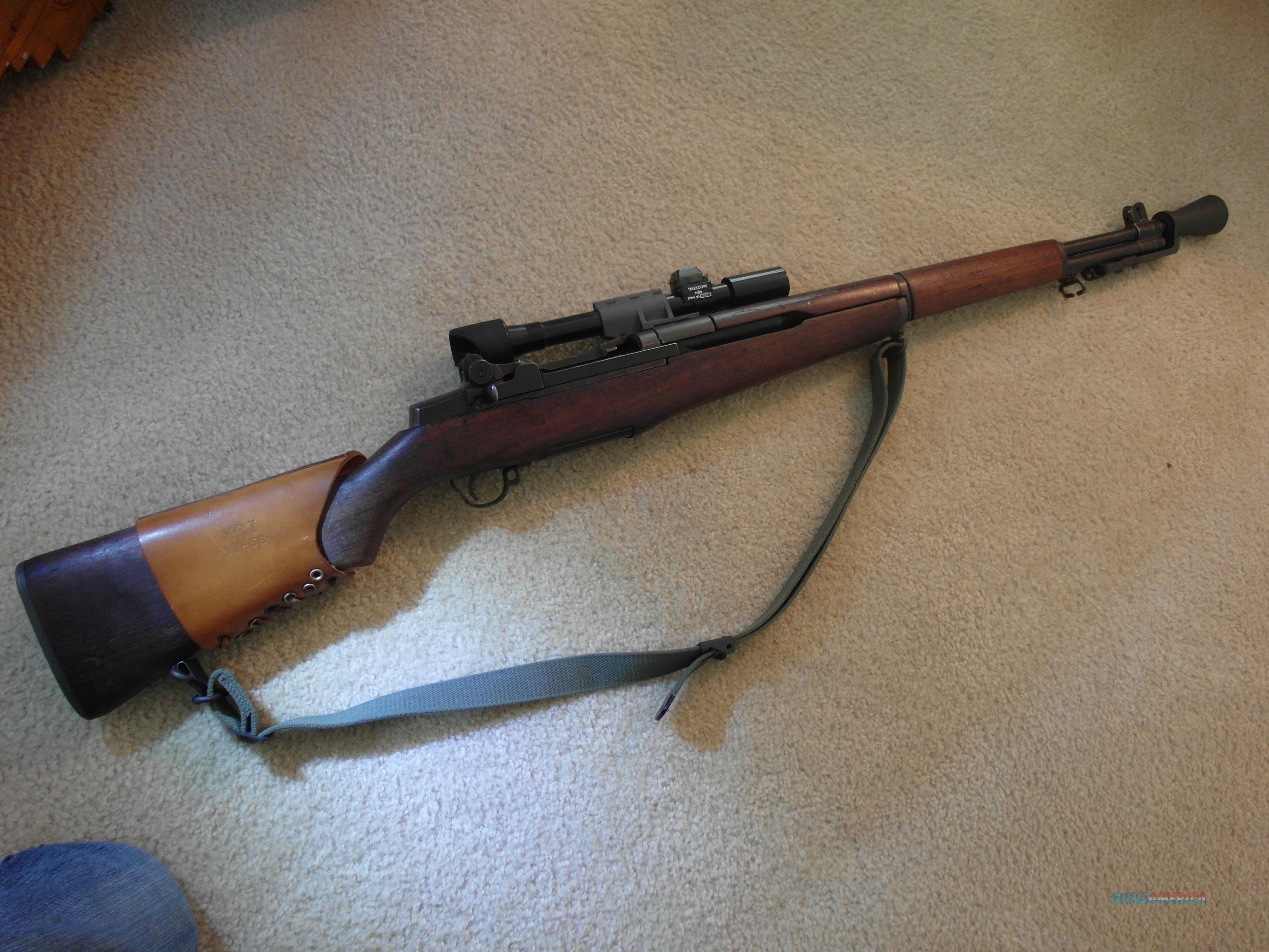 M1d Garand Sniper Rifle 30 06 Springfield For Sale