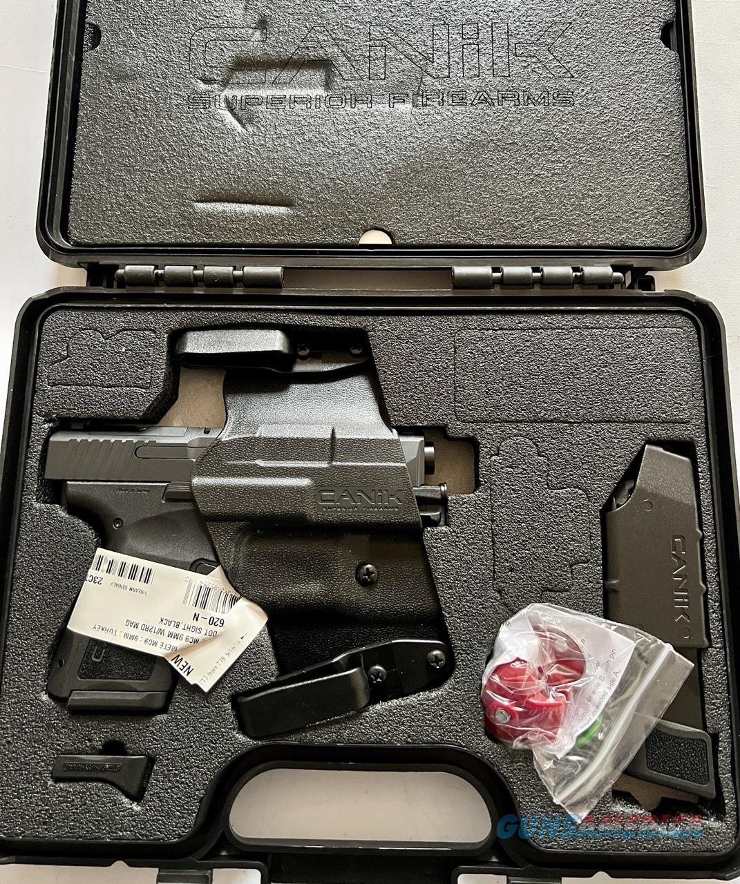 Canik MC9 9mm 15+1 & 12+1 HG7620-N ... for sale at Gunsamerica.com ...