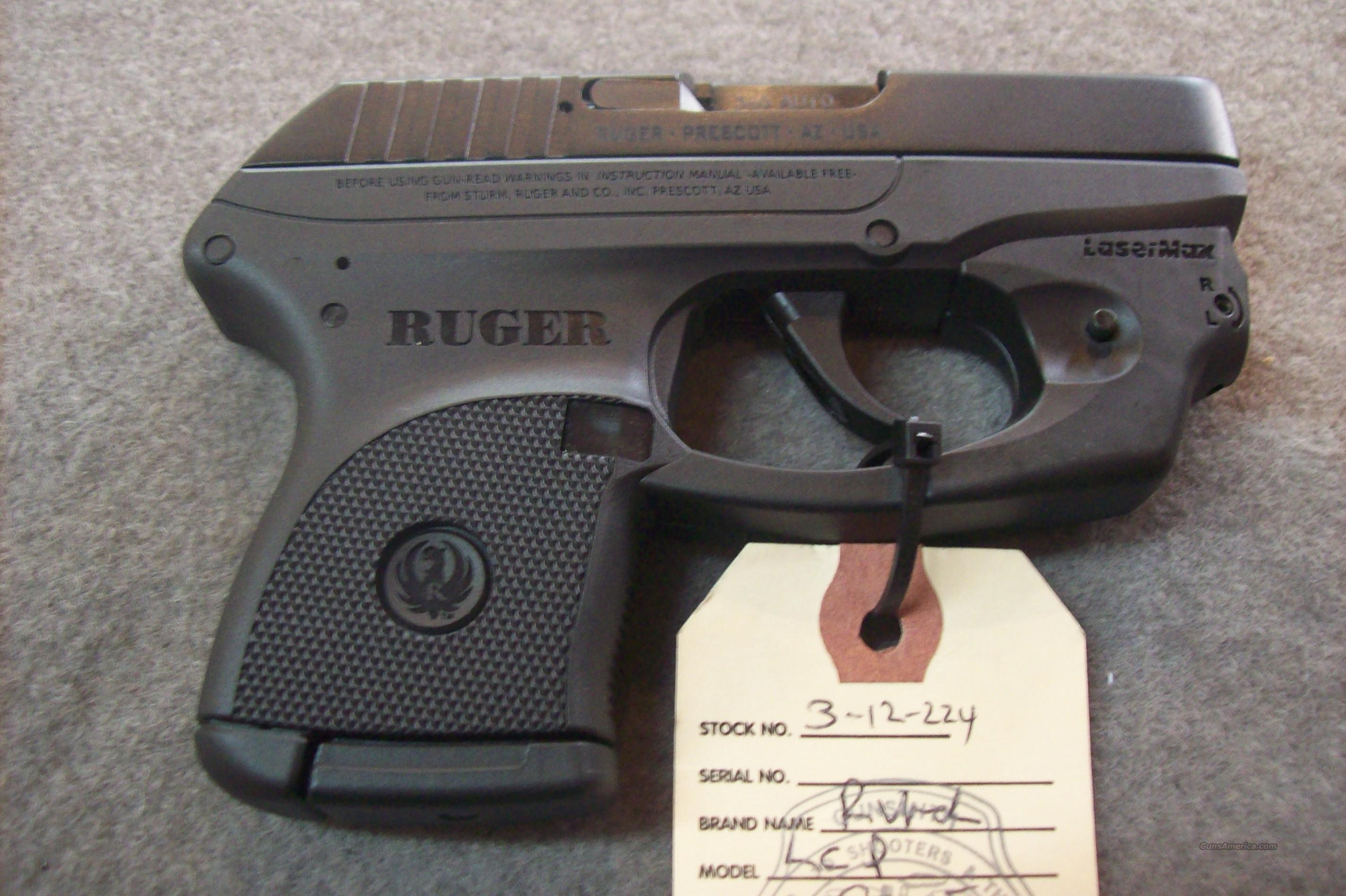 Ruger Lcp Standard Acp Pistol With Laser Bios Pics