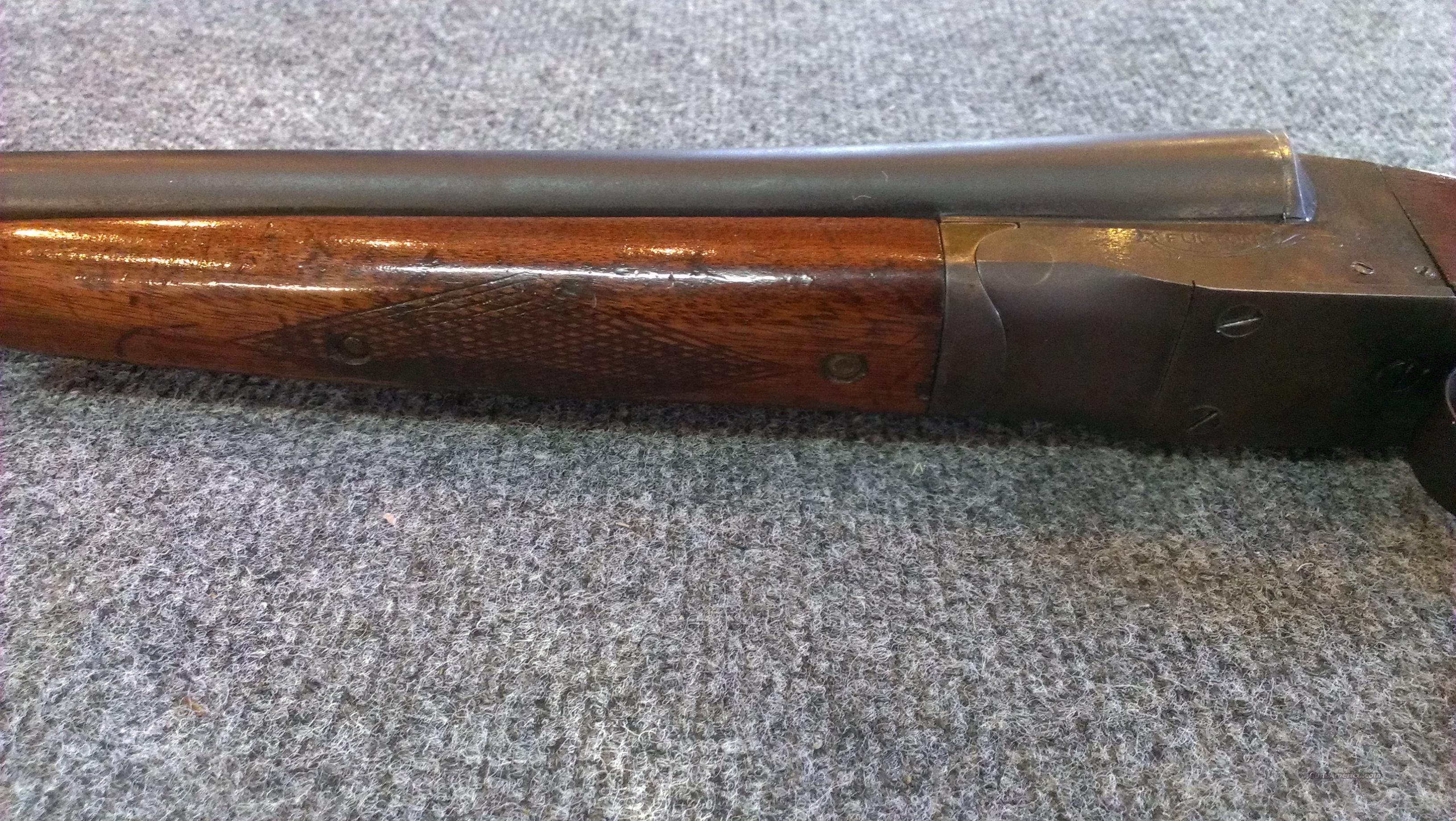 parker double barrel shotgun for sale