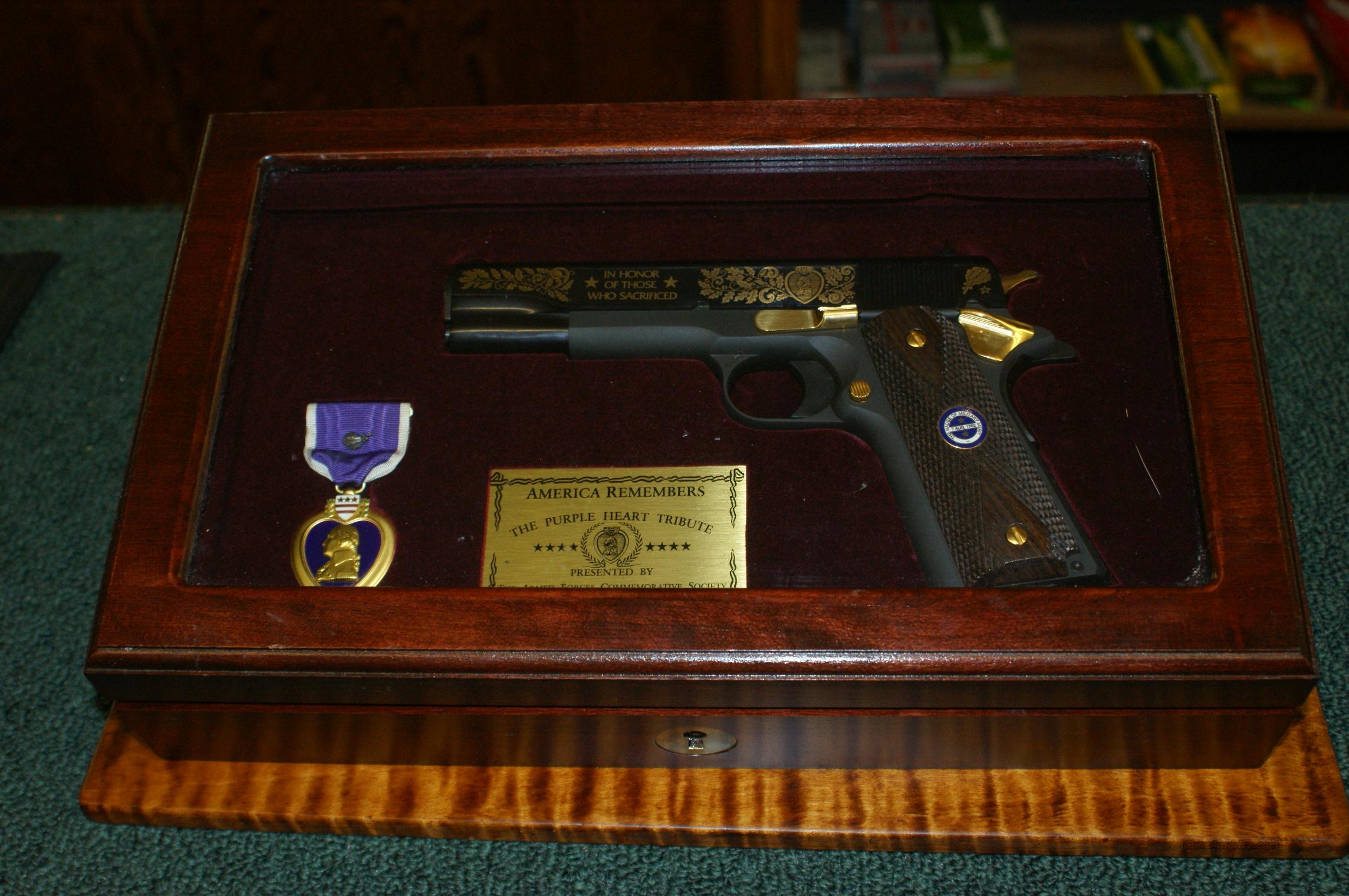 Colt 1911 Purple Heart Commemorat For Sale At 921407693 