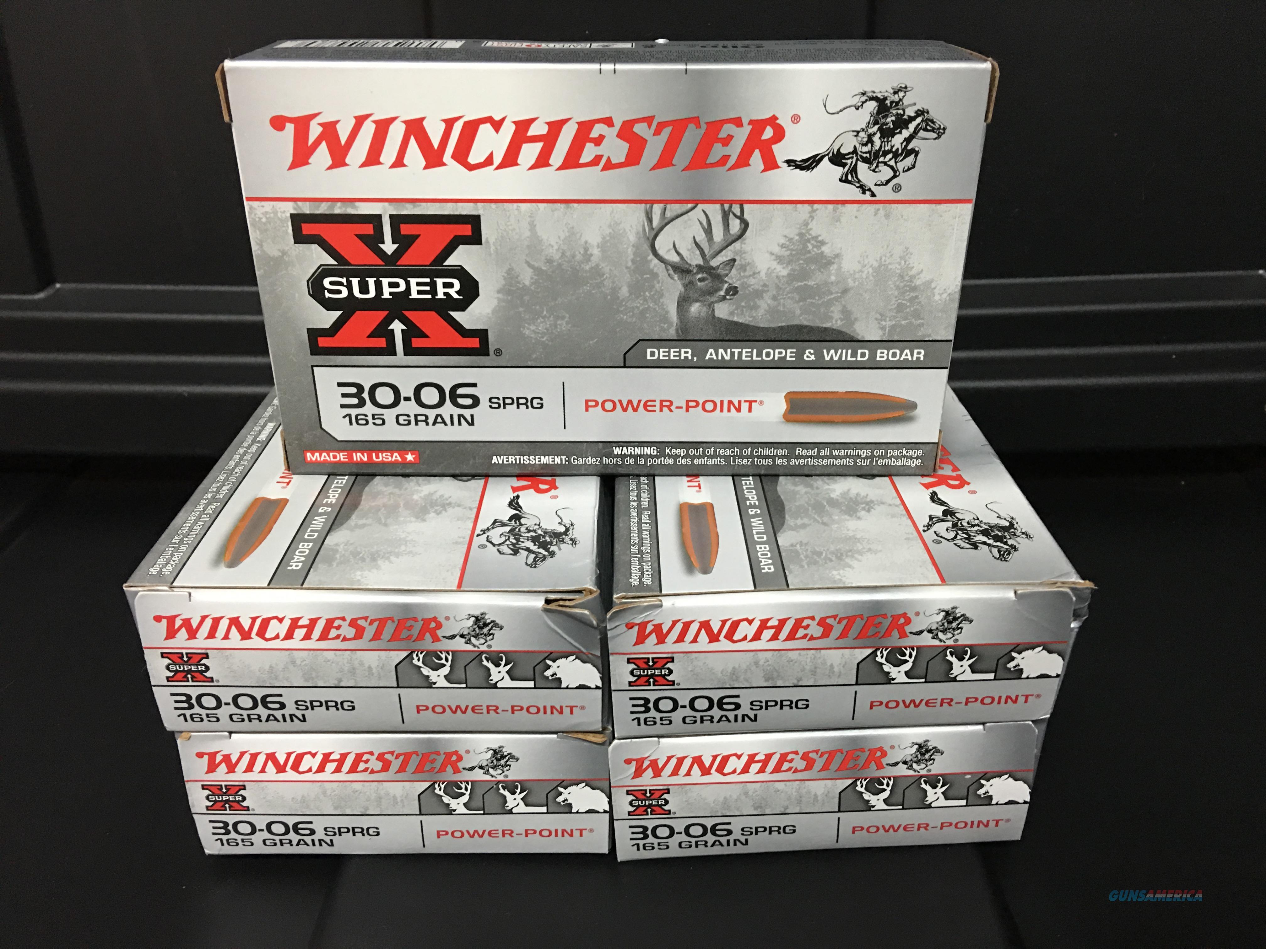 Winchester .30-06 165 gr Power Poin... for sale at Gunsamerica.com ...