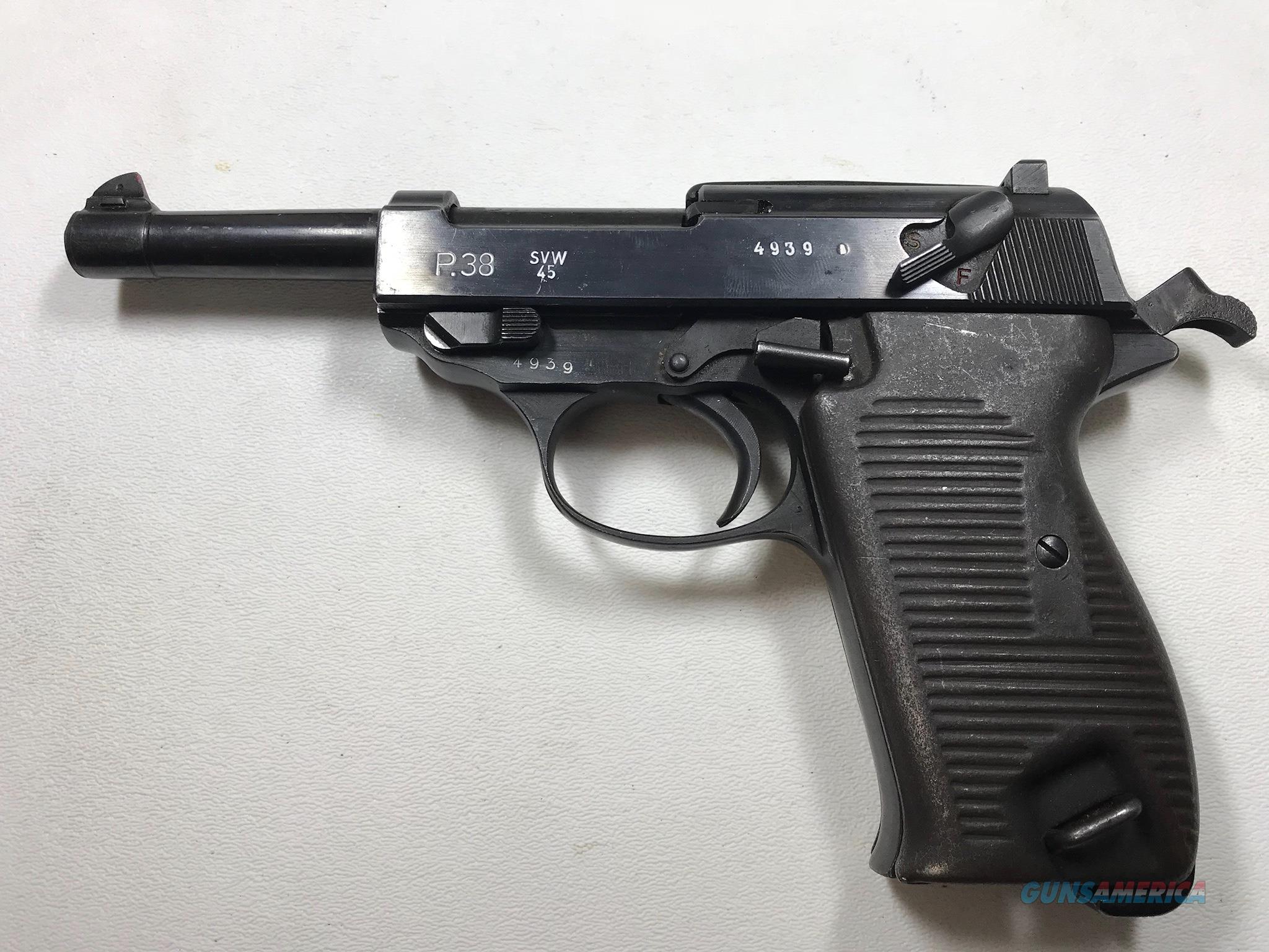 @@NAZI@@ RARE P38 SVW 45 PISTOL GRO... for sale at Gunsamerica.com ...