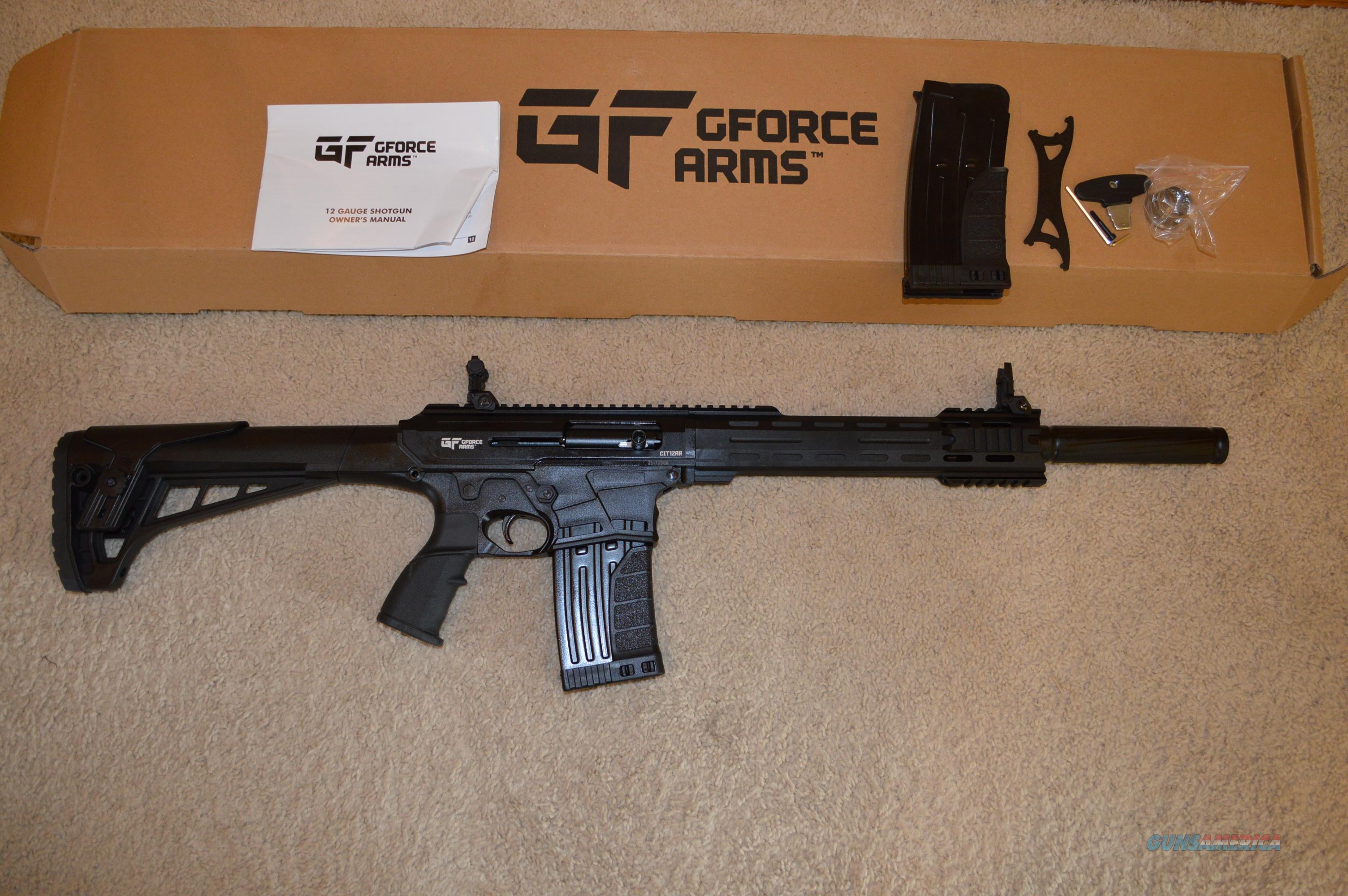 Gforce Arms Gf Ar Gauge Ar Style Semi Automatic Shotgun With My Xxx