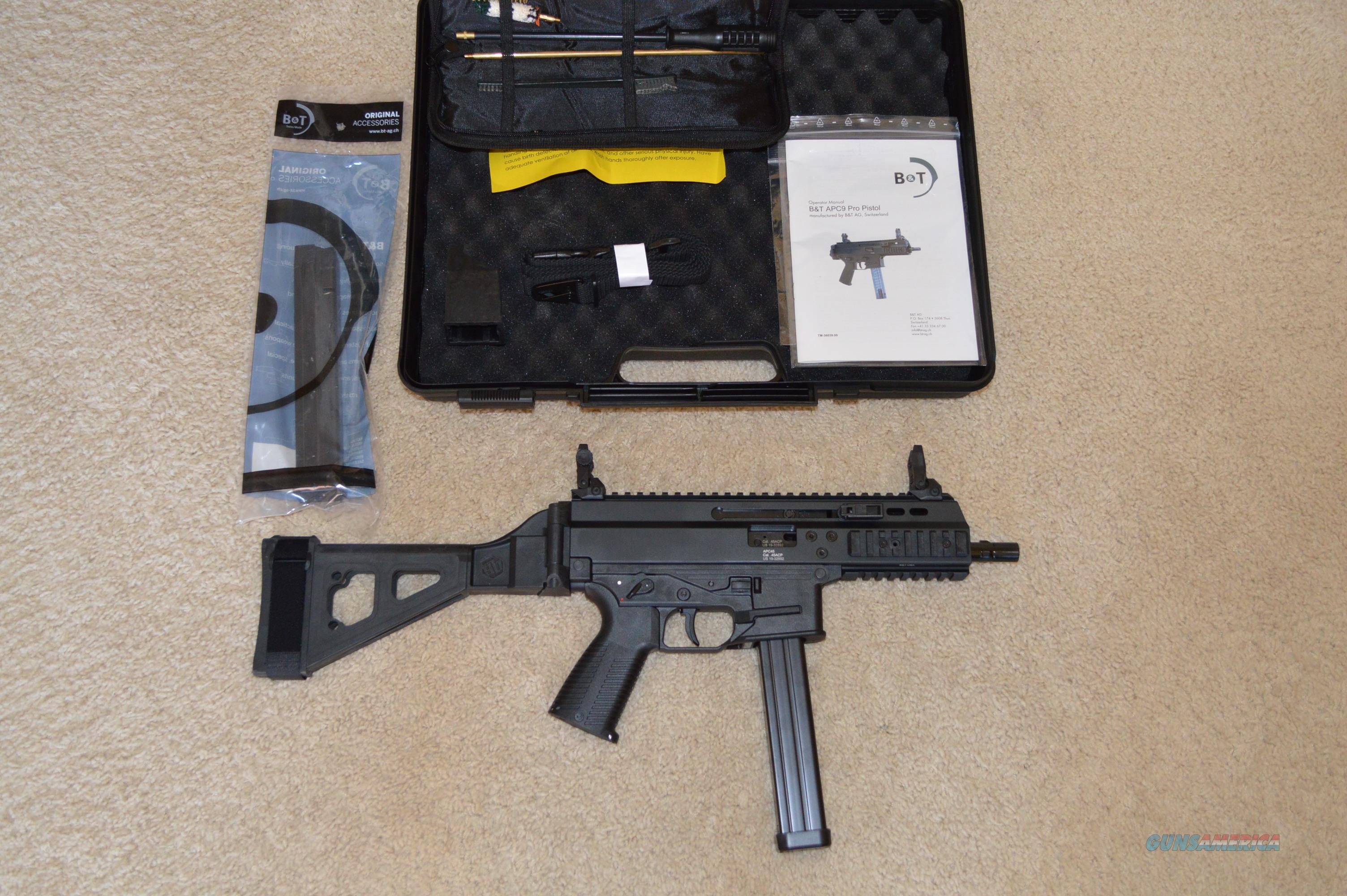 B&T APC45 Pro SB For Sale At Gunsamerica.com: 912973773