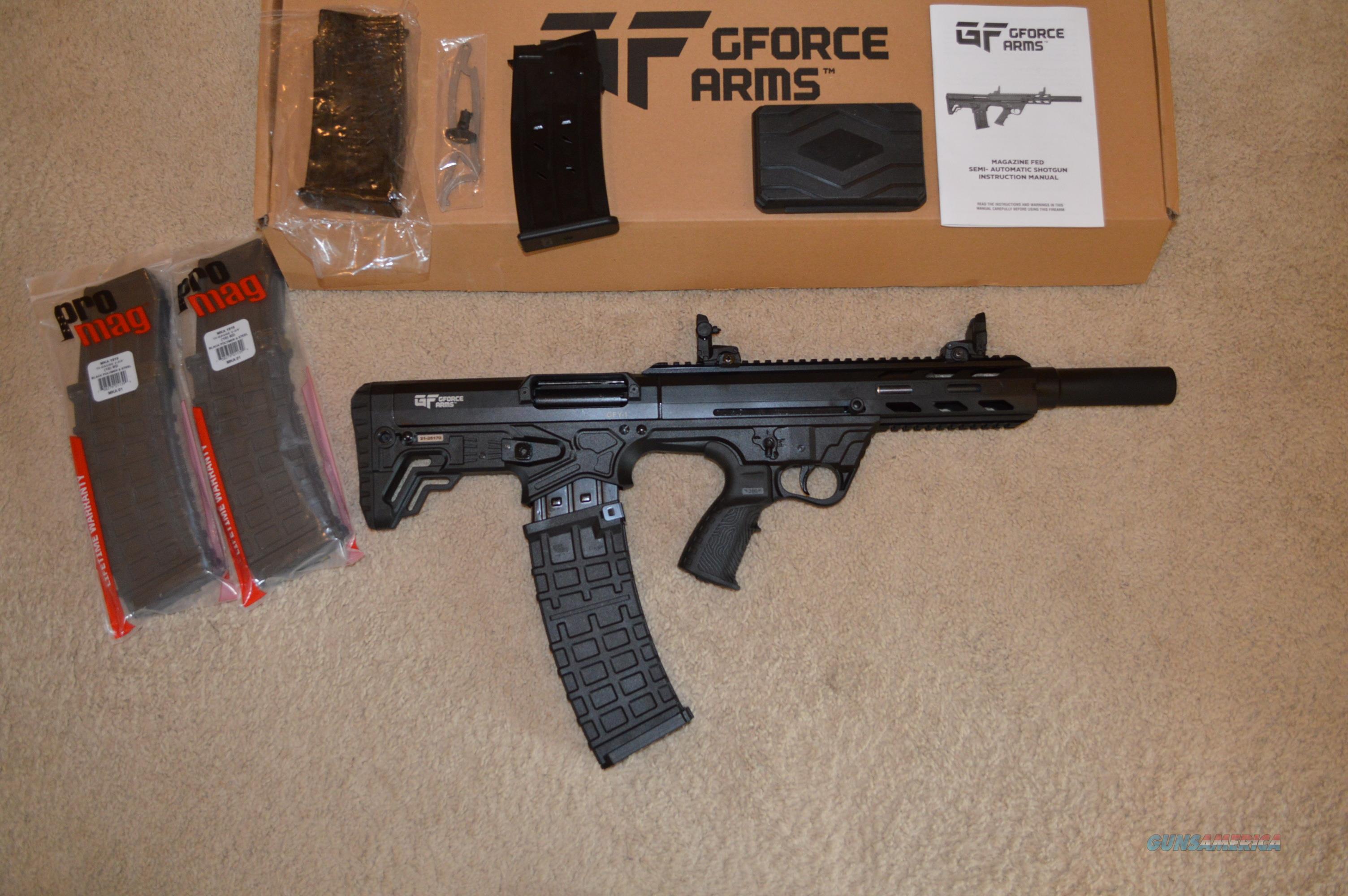g force gf2p shotgun accessories