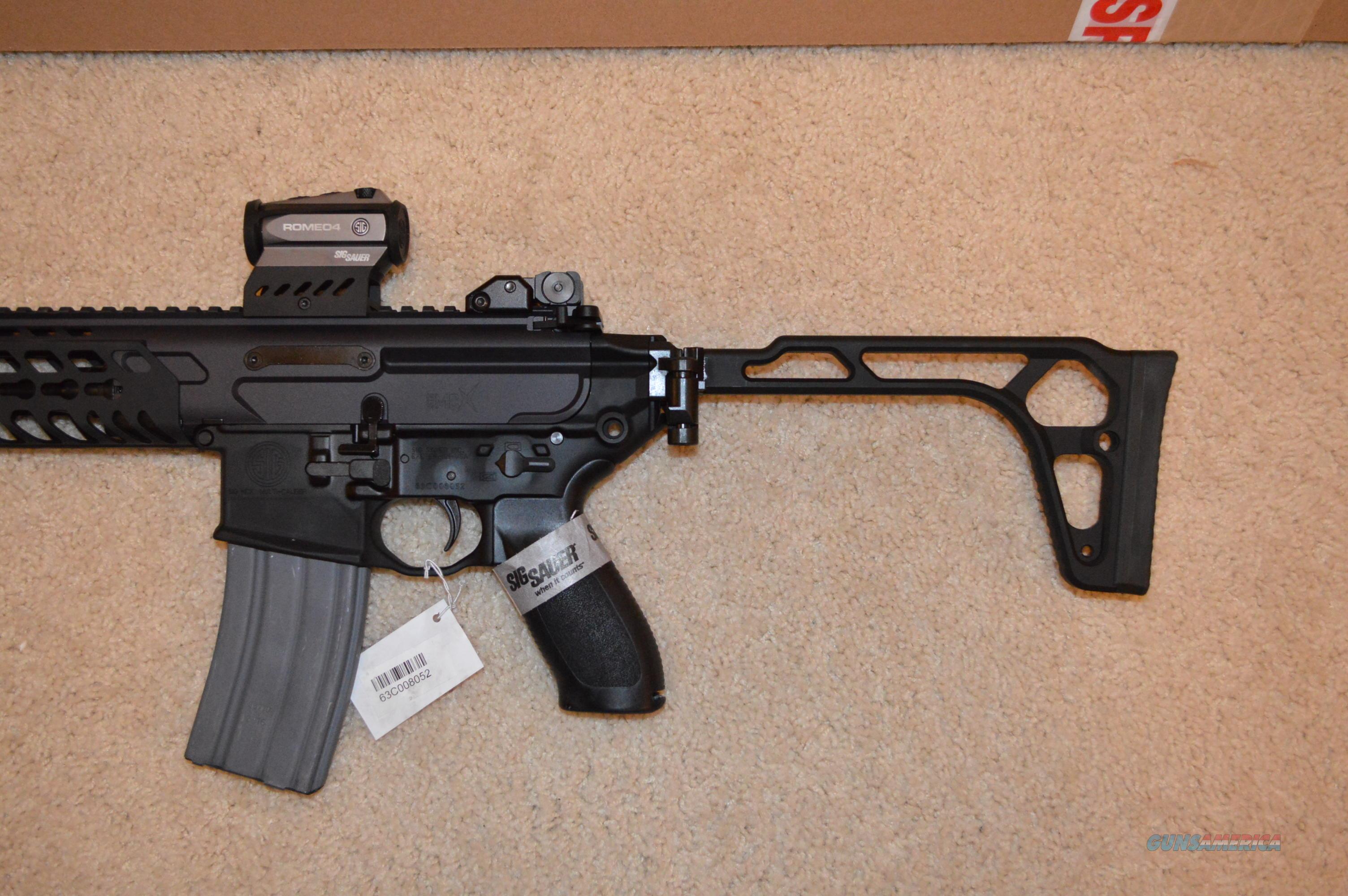 Sig MCX Patrol + Romeo 4B FREE SHI... For Sale At Gunsamerica.com ...