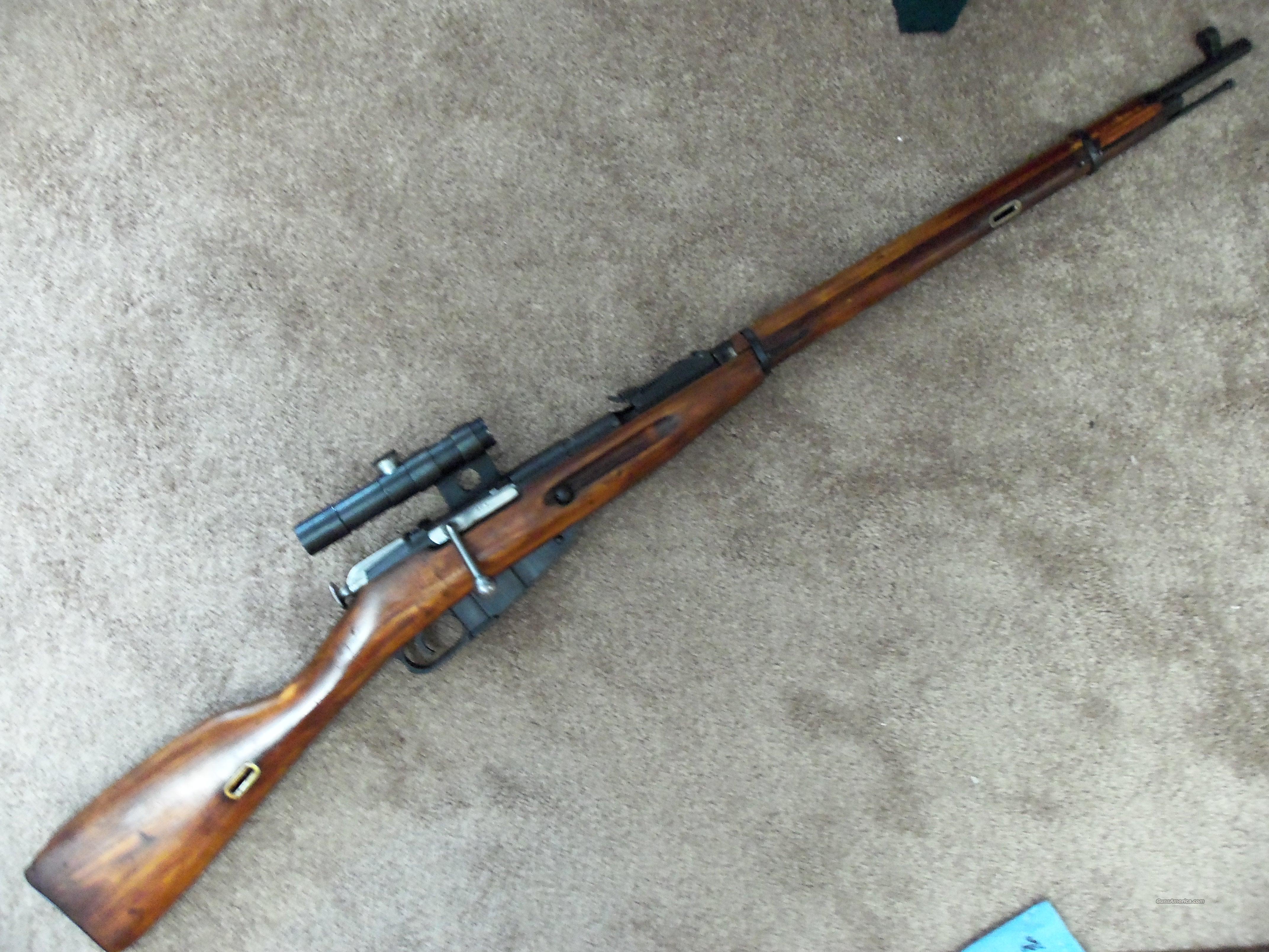 Tula 1944 Mosin Nagant 91 30 Pu Sniper For Sale