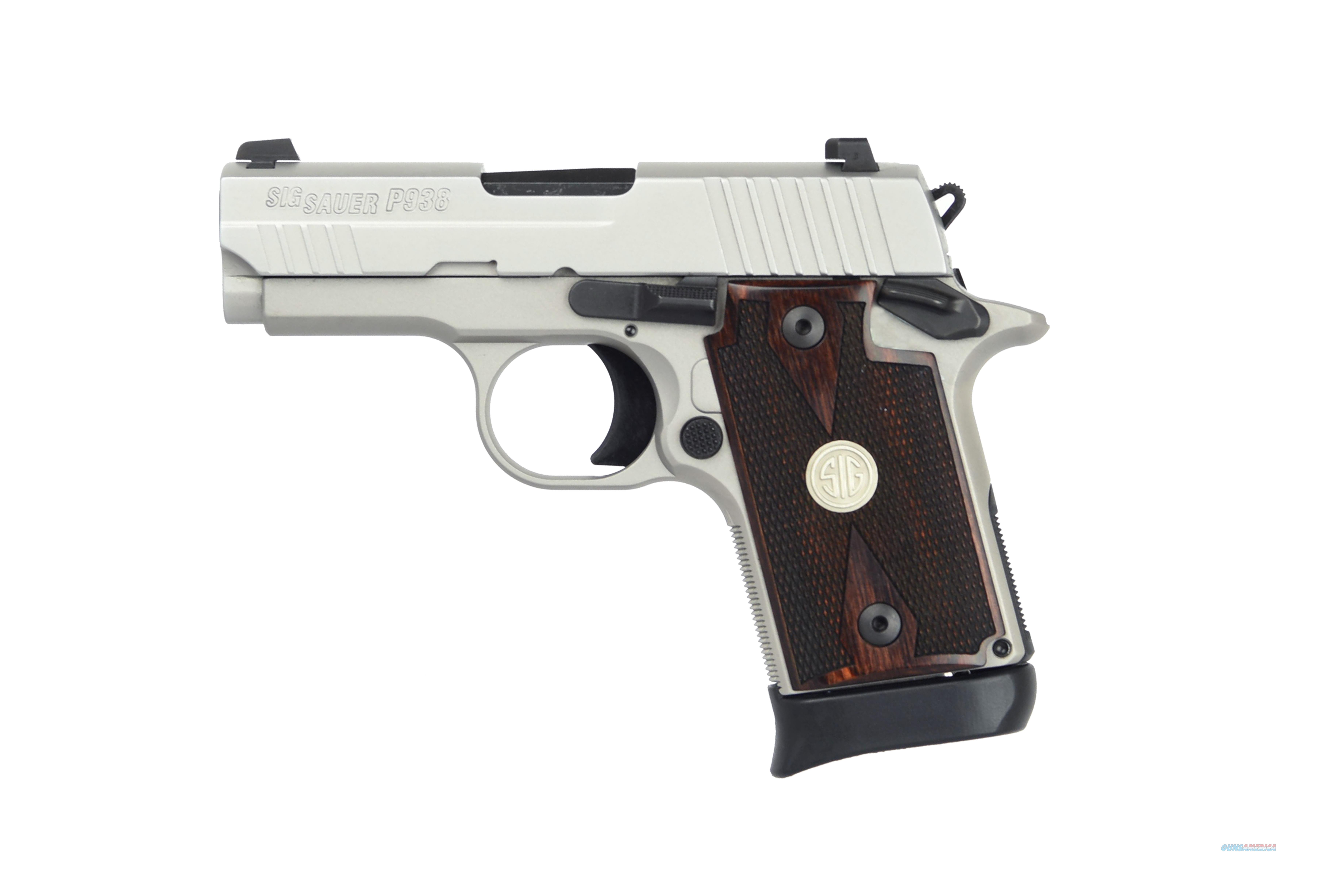 Sig Sauer P938 9Mm Ss 938-9-Ase-Amb... for sale at Gunsamerica.com ...