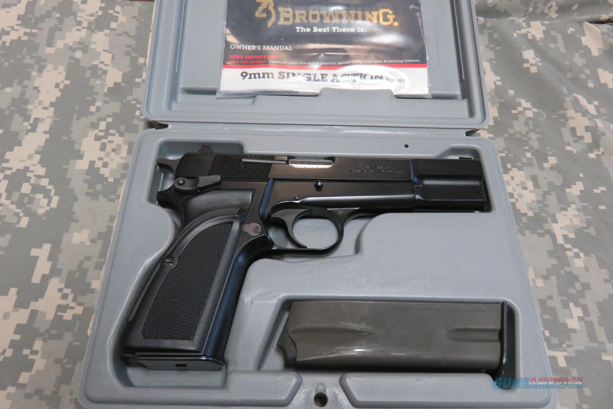 Browning Hi Power Mark Iii 9mm Black Like New