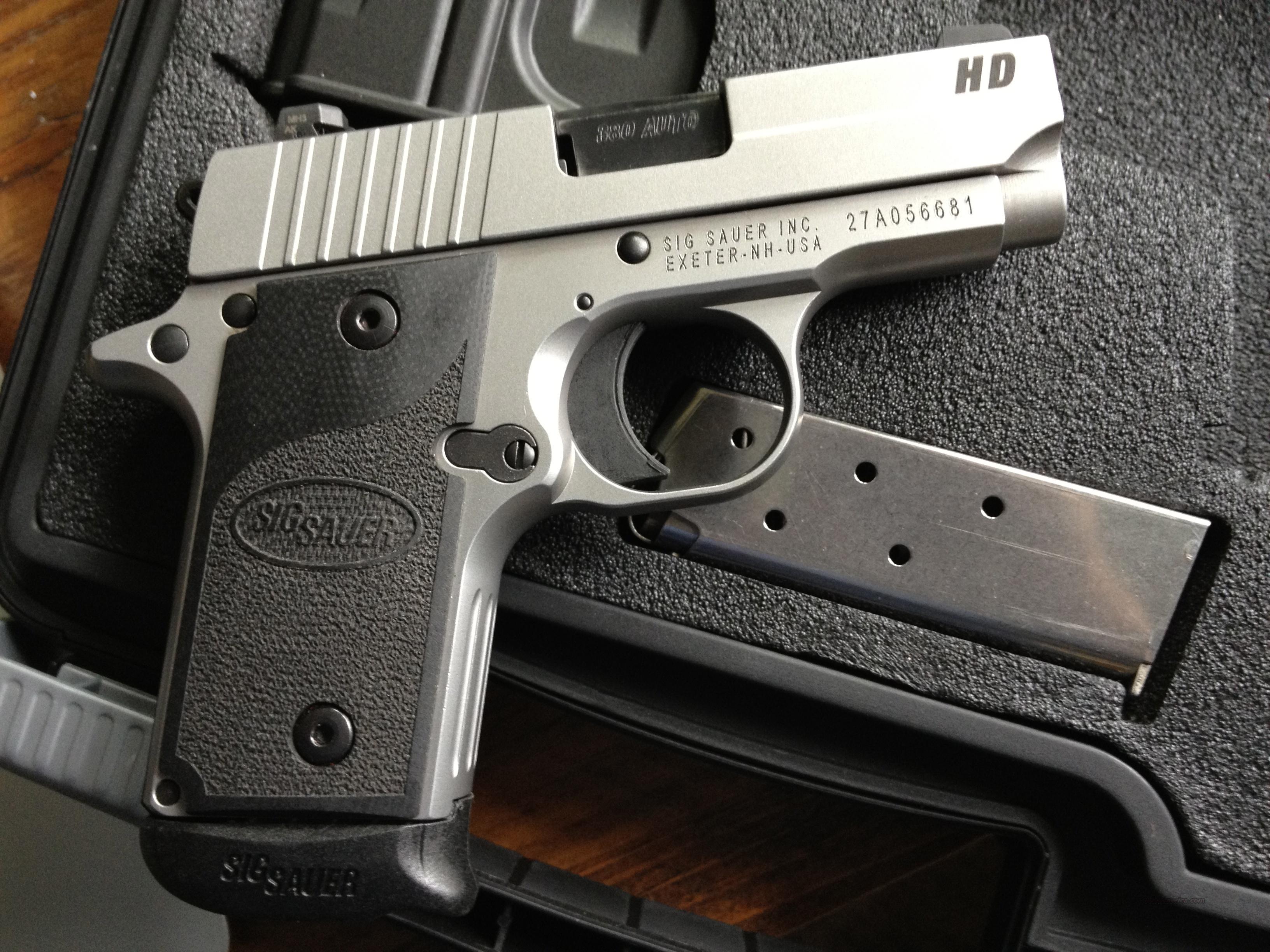 Sig Sauer P238 HD stainless for sale at Gunsamerica.com: 916952066