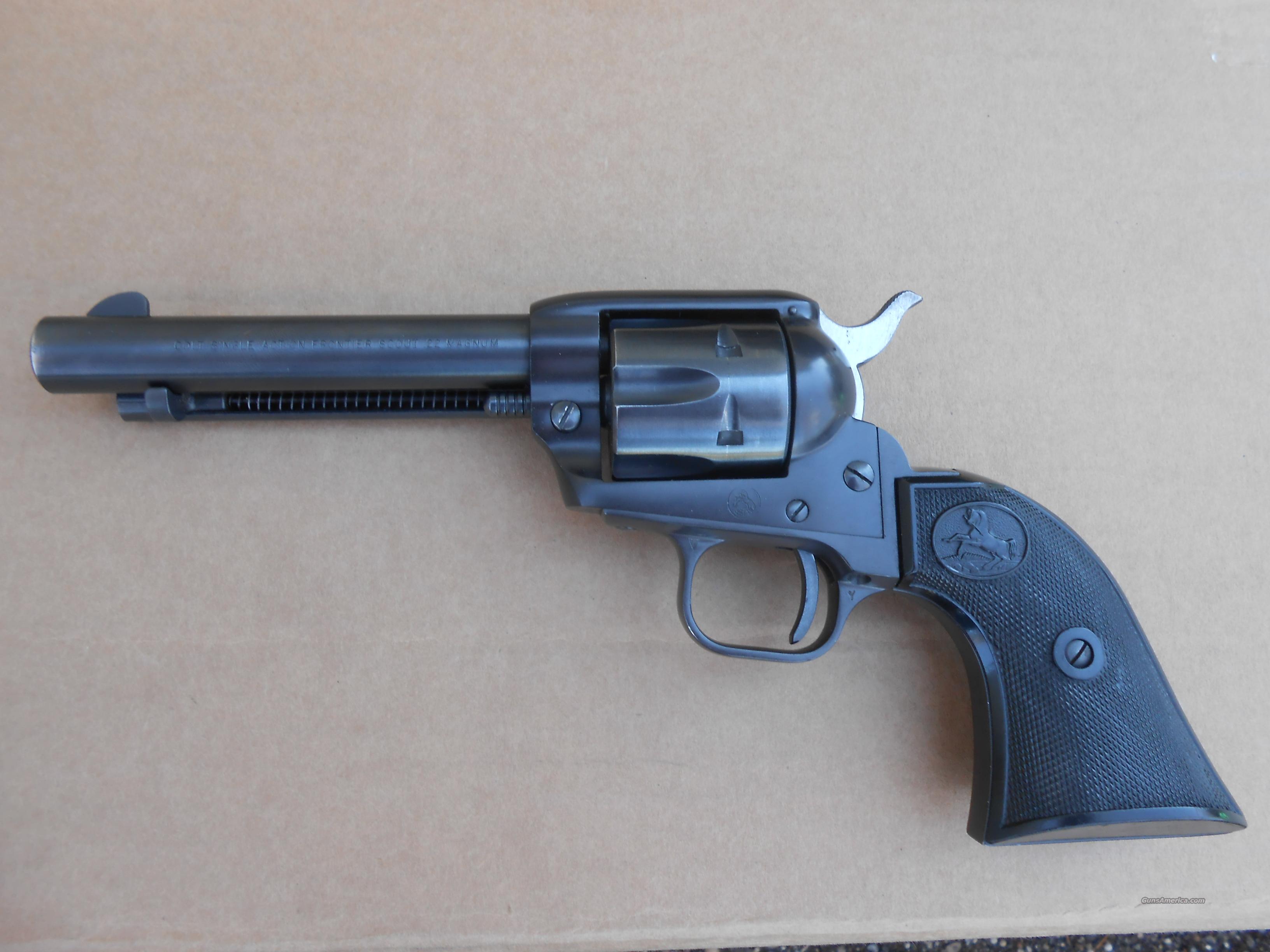 COLT FRONTIER SCOUT 22 MAGNUM for sale at Gunsamerica.com: 916873961