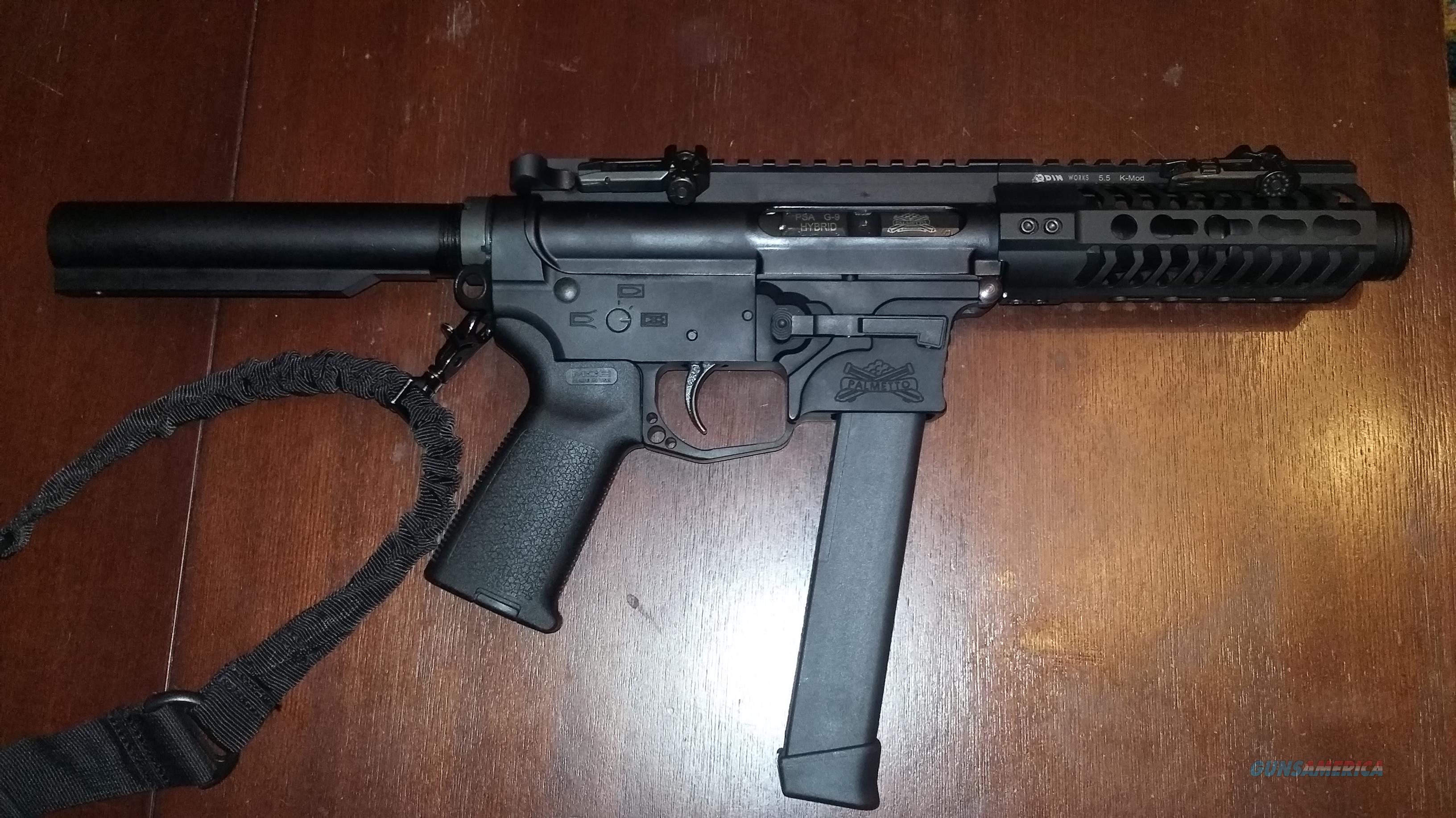 palmetto state armory 9mm ar pistol review