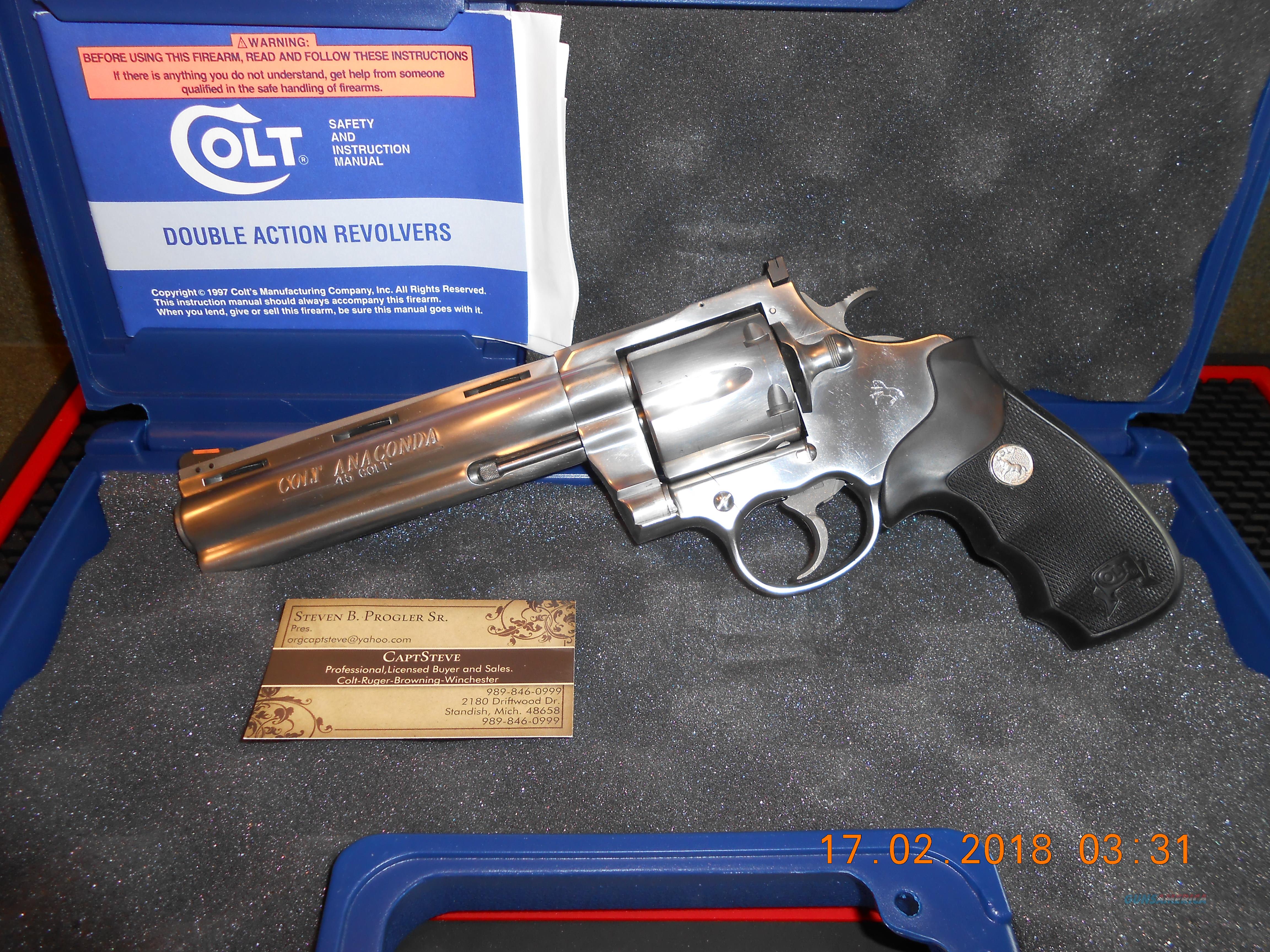 colt anaconda for sale