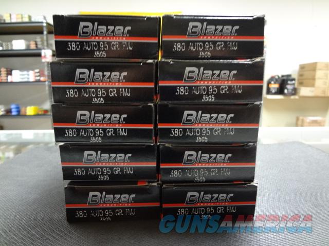 500RDS CCI Blazer 380 Auto 95GR FMJ... for sale at Gunsamerica.com ...