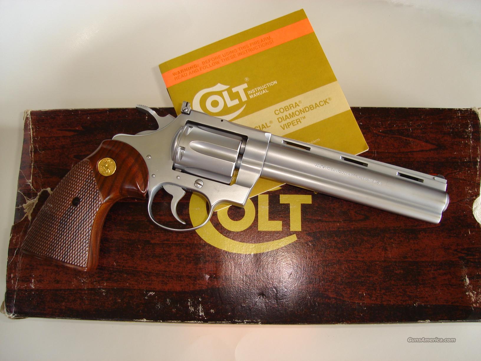 COLT DIAMONDBACK - .22LR - 6inch SA... for sale at Gunsamerica.com ...