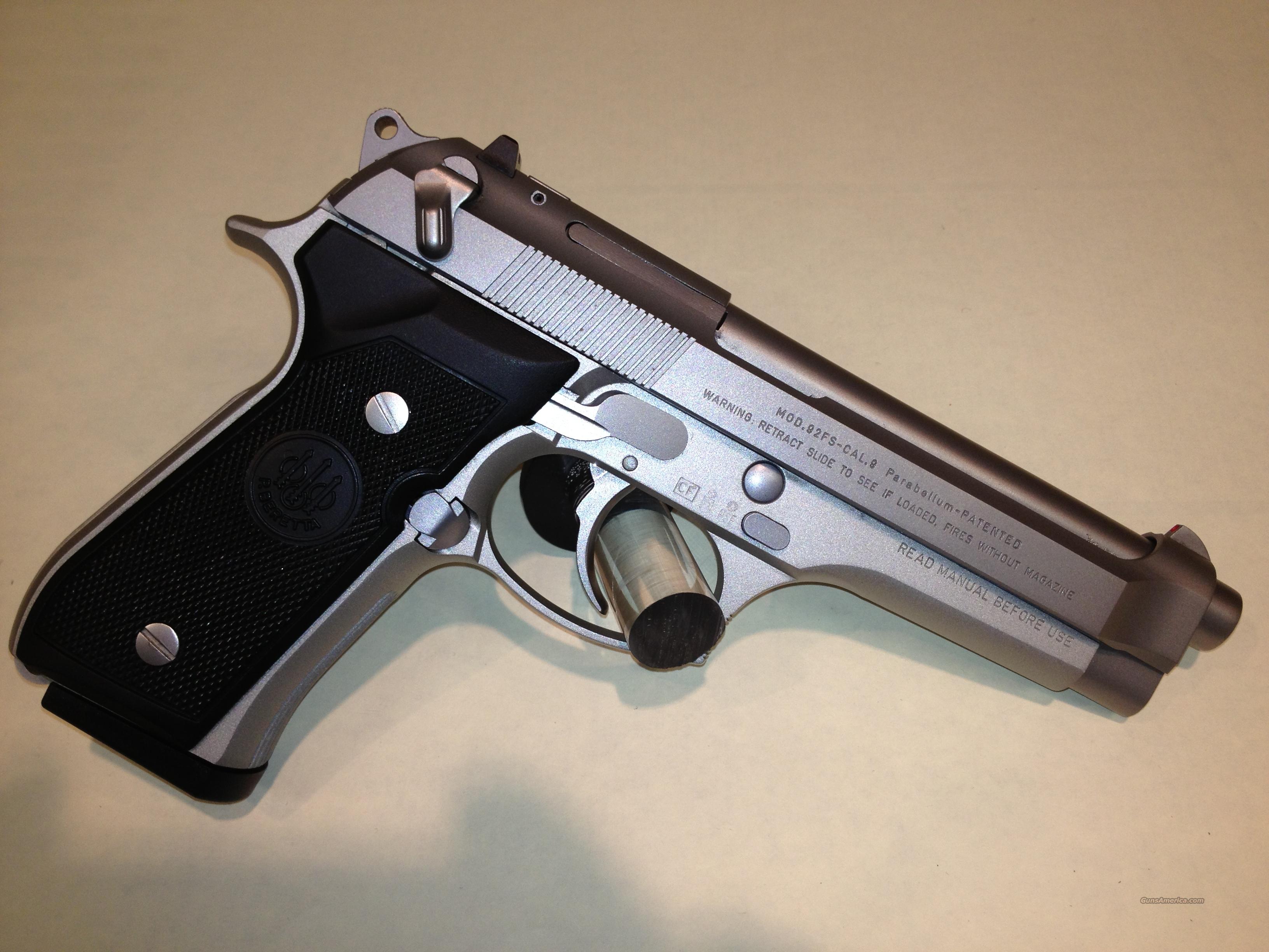 Beretta 92FS INOX - Italy 9mm for sale at Gunsamerica.com: 901053562