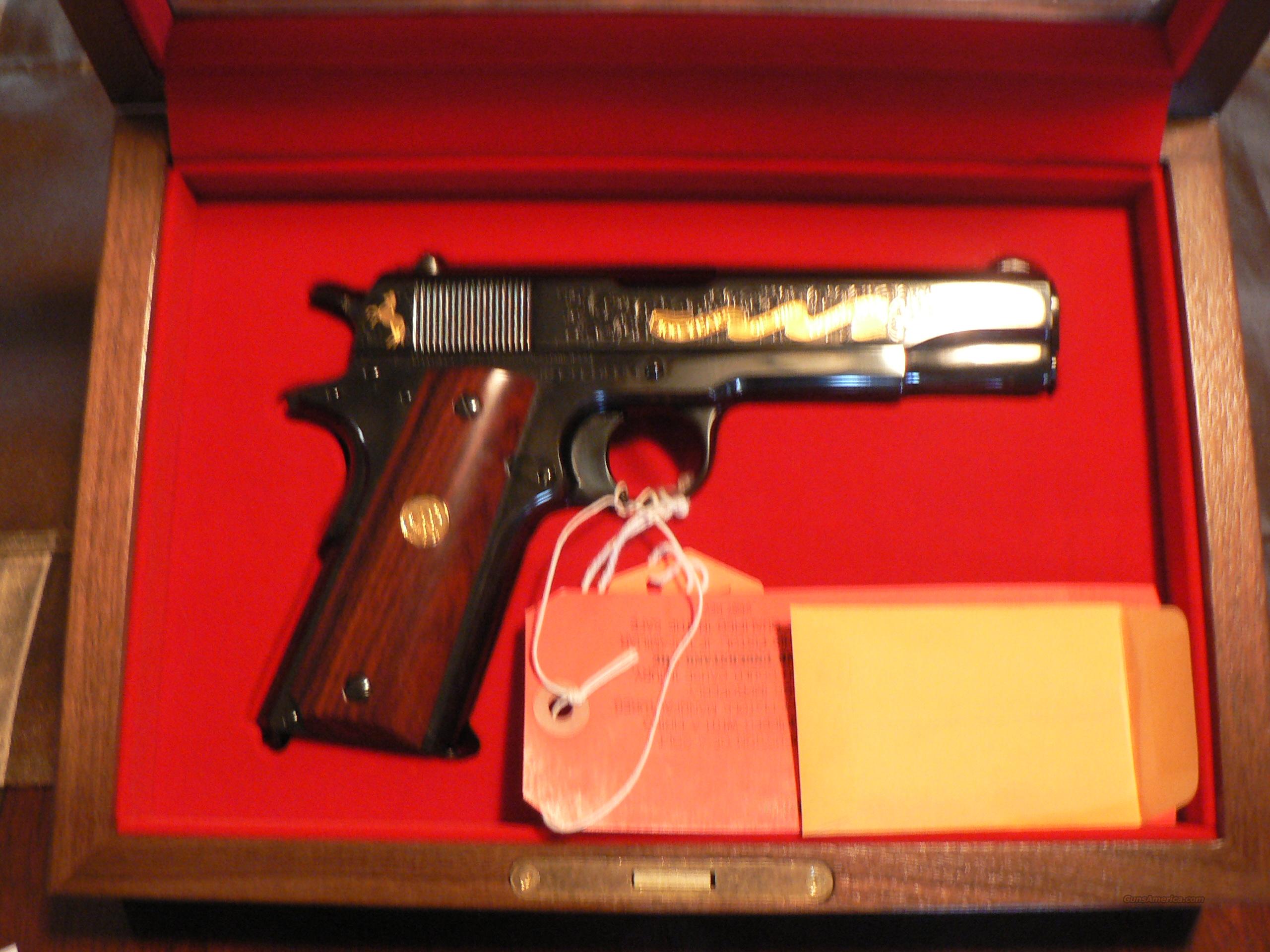 Colt 1911 100th Anniversary Tier Ii For Sale At 913207242 2694