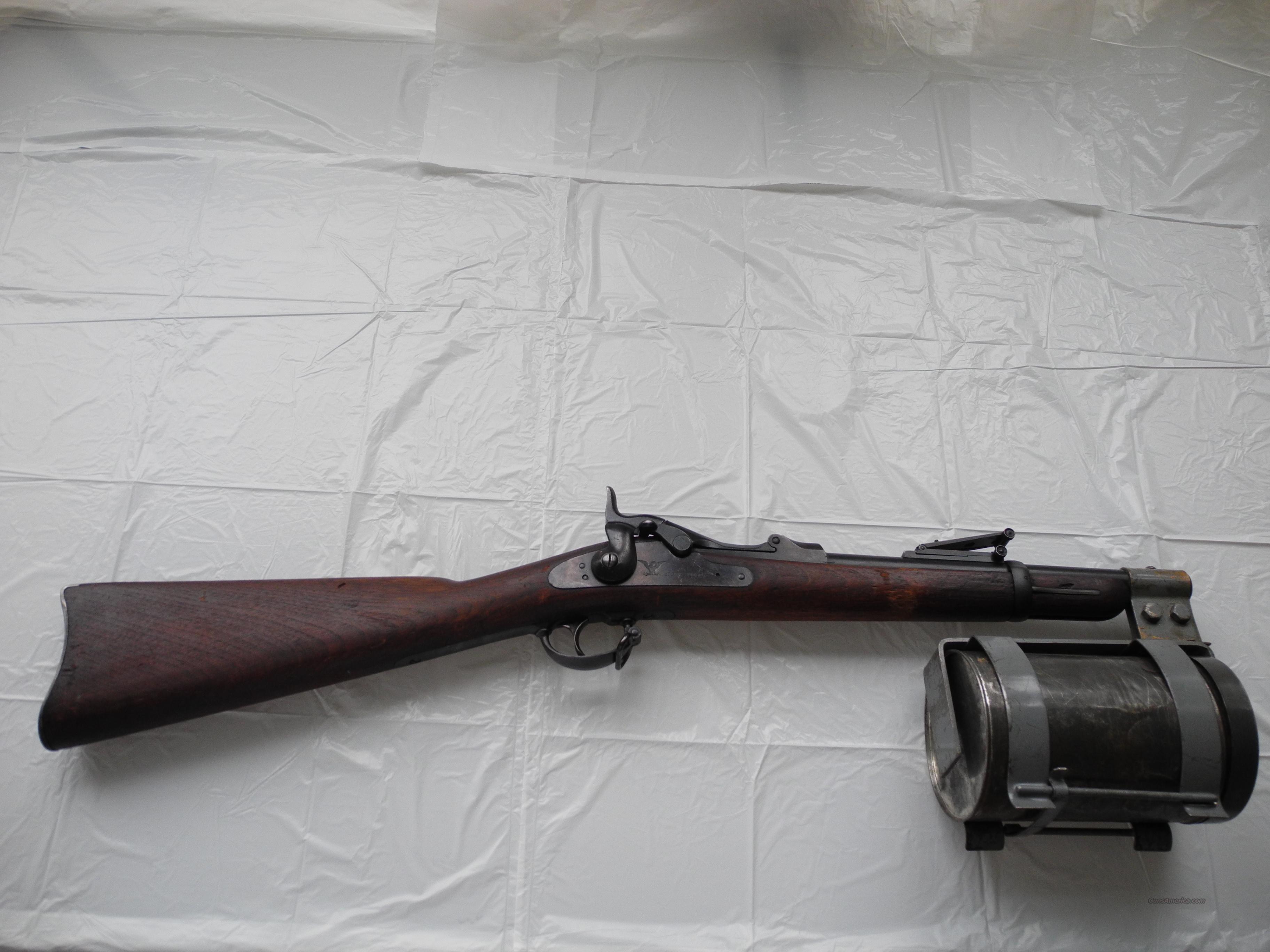 Springfield Model 1873 Trapdoor Rif For Sale At