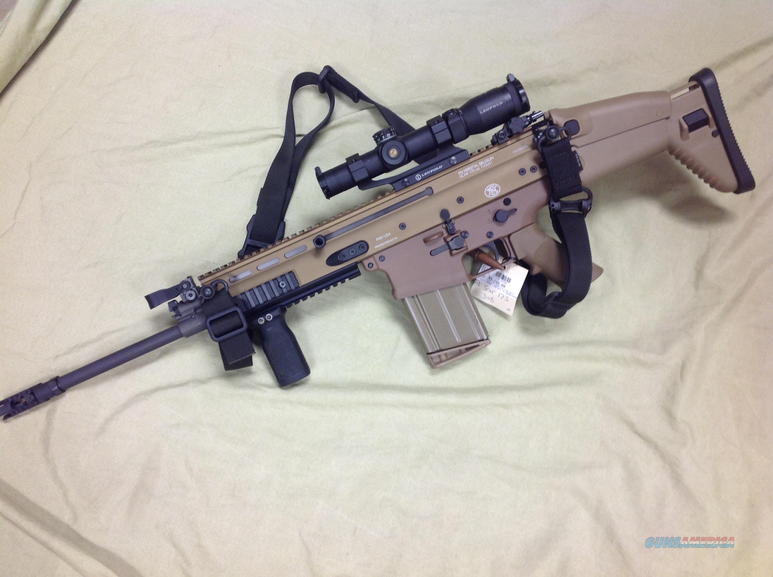 Fn Scar 17 Fde Color 308762x51 Wleupold