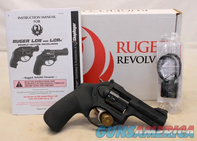 Ruger LCR Revolver .38 Special +P 1.875 Barrel 5 Rounds Hogue Tamer Grip  IonBond Diamondback finish LCRX