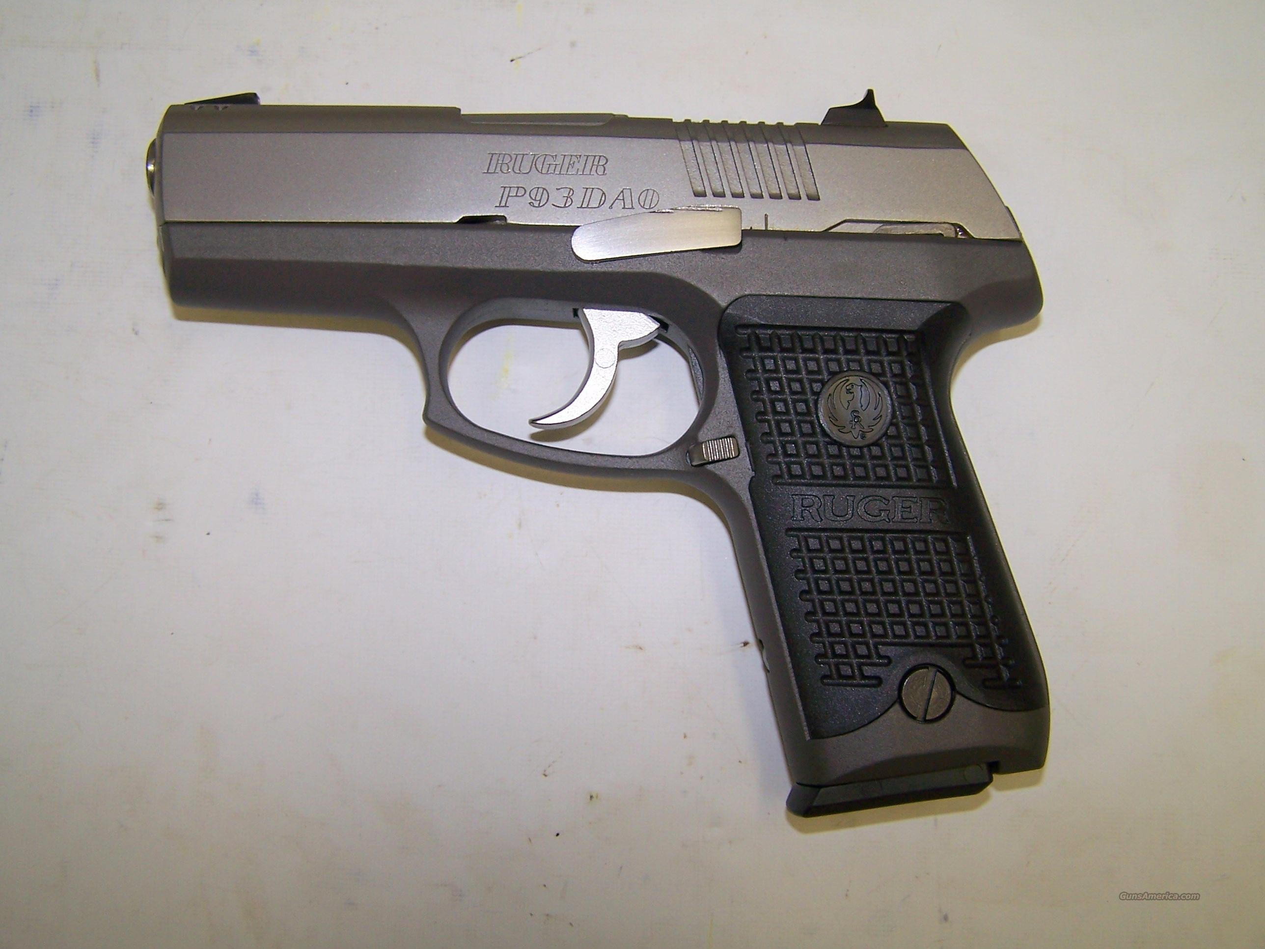 Ruger P93 DAO 9mm Pistol LIKE NEW I... for sale at Gunsamerica.com ...