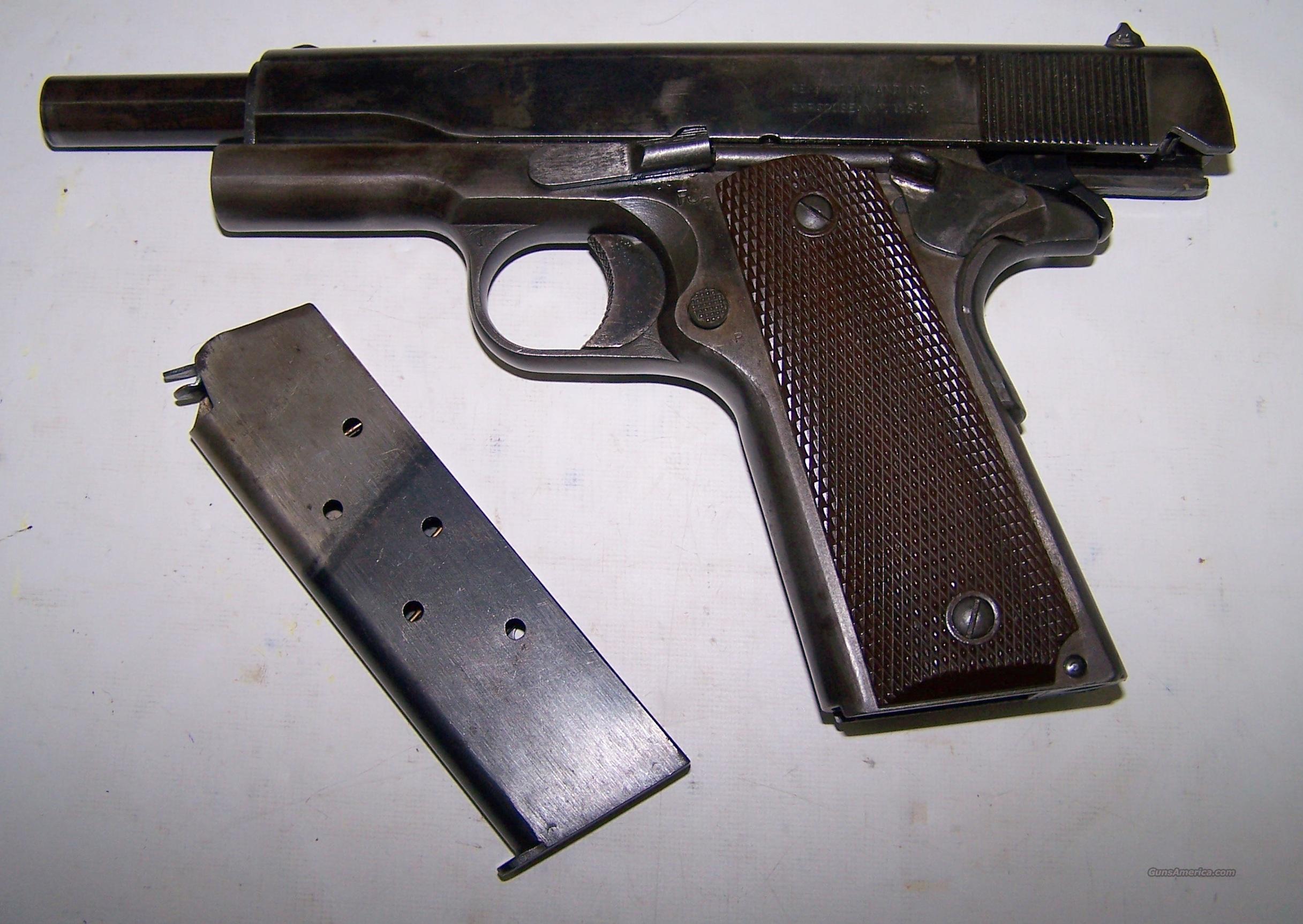 how to clean a remington rand 1911a1