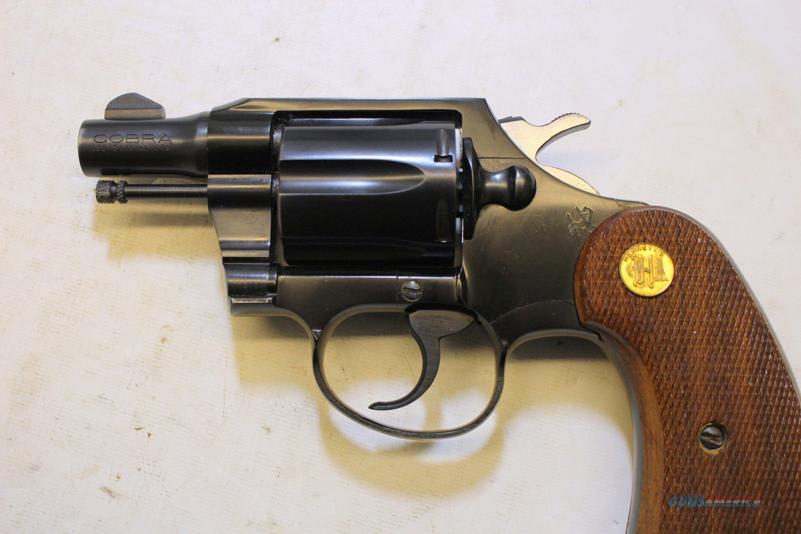 Colt Cobra Snub Nose Revolver 38 S For Sale At 938081417 1549