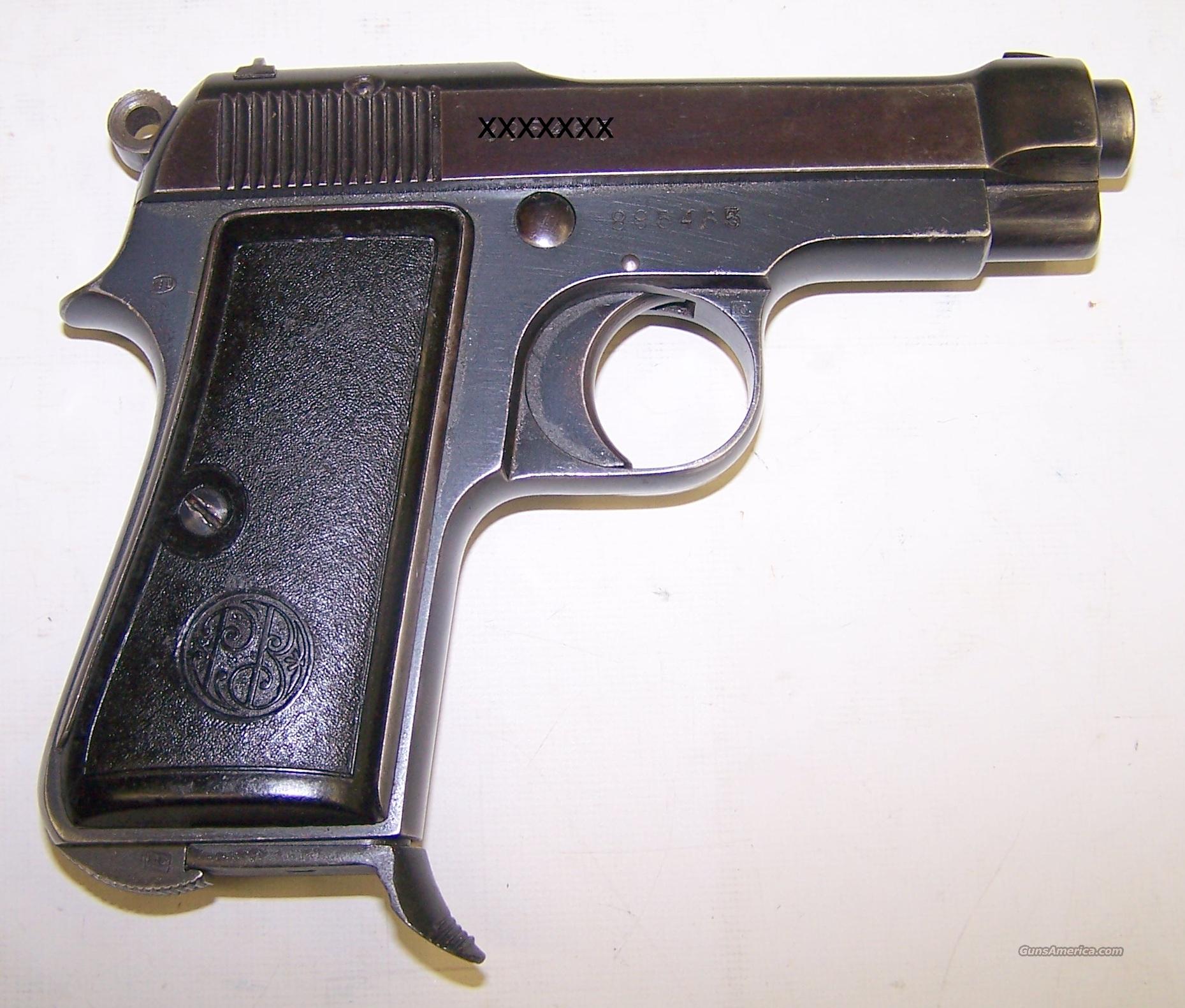 Beretta model 1934 .380 acp 1941 XIX with 