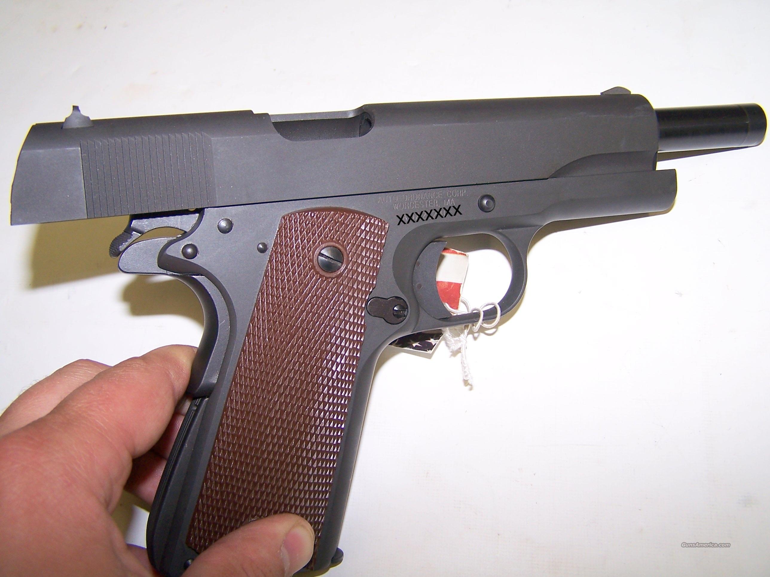 Auto Ordnance 1911 A1 U.S. Army pistol .45 ACP ... for sale