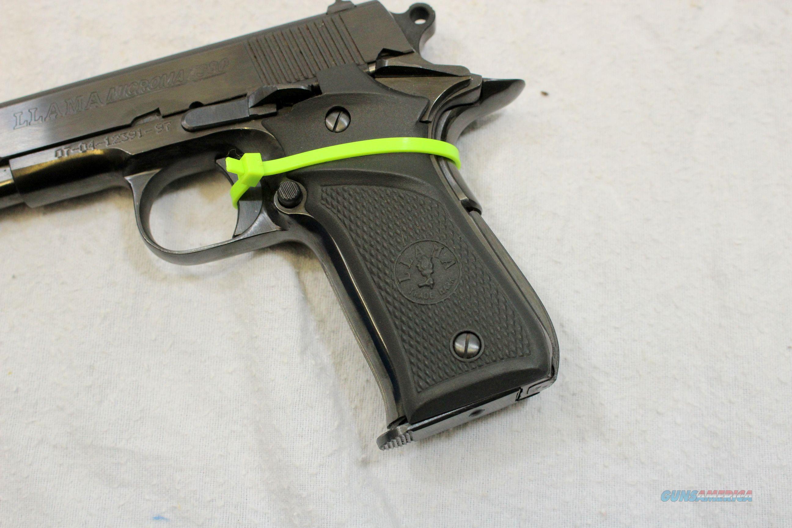 Llama MICROMAX .380acp Semi-automat... for sale at Gunsamerica.com ...