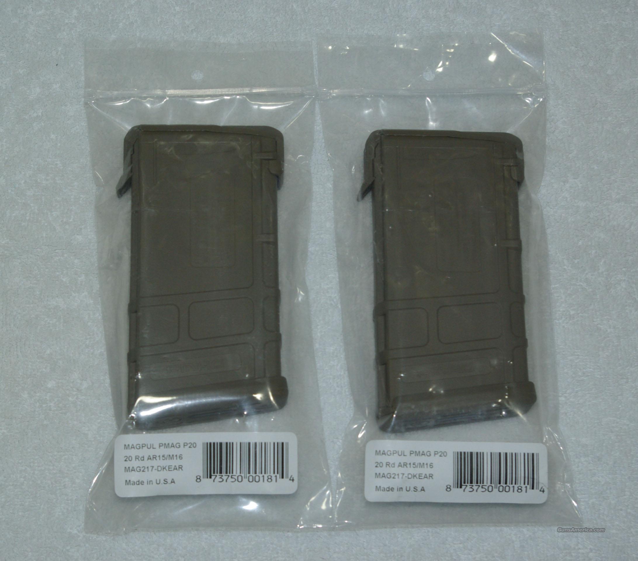 Pmag 20 Round Magazine For Sale