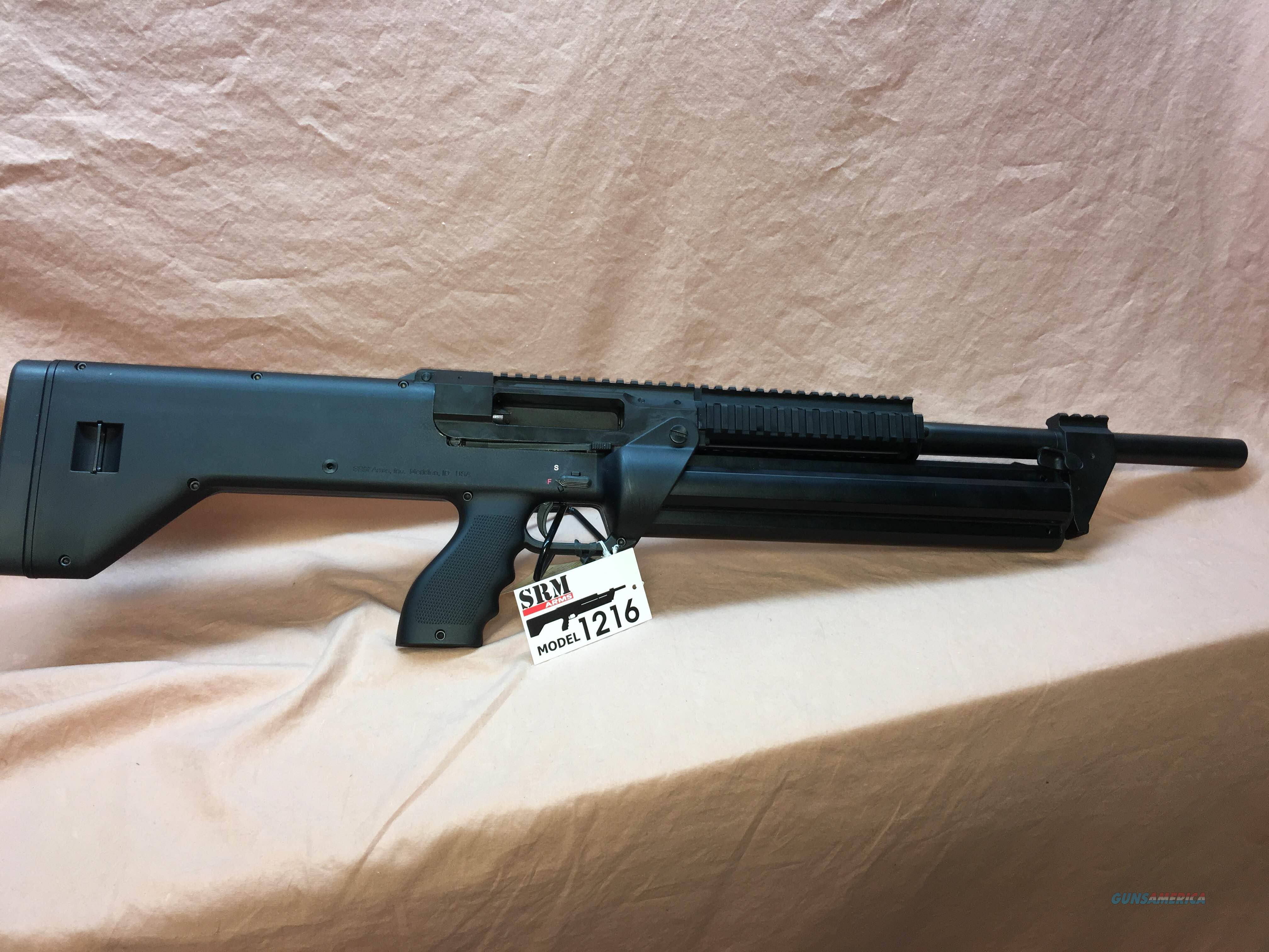 SRM Arms, model 1216, 12 ga, black  for sale at Gunsamerica.com 