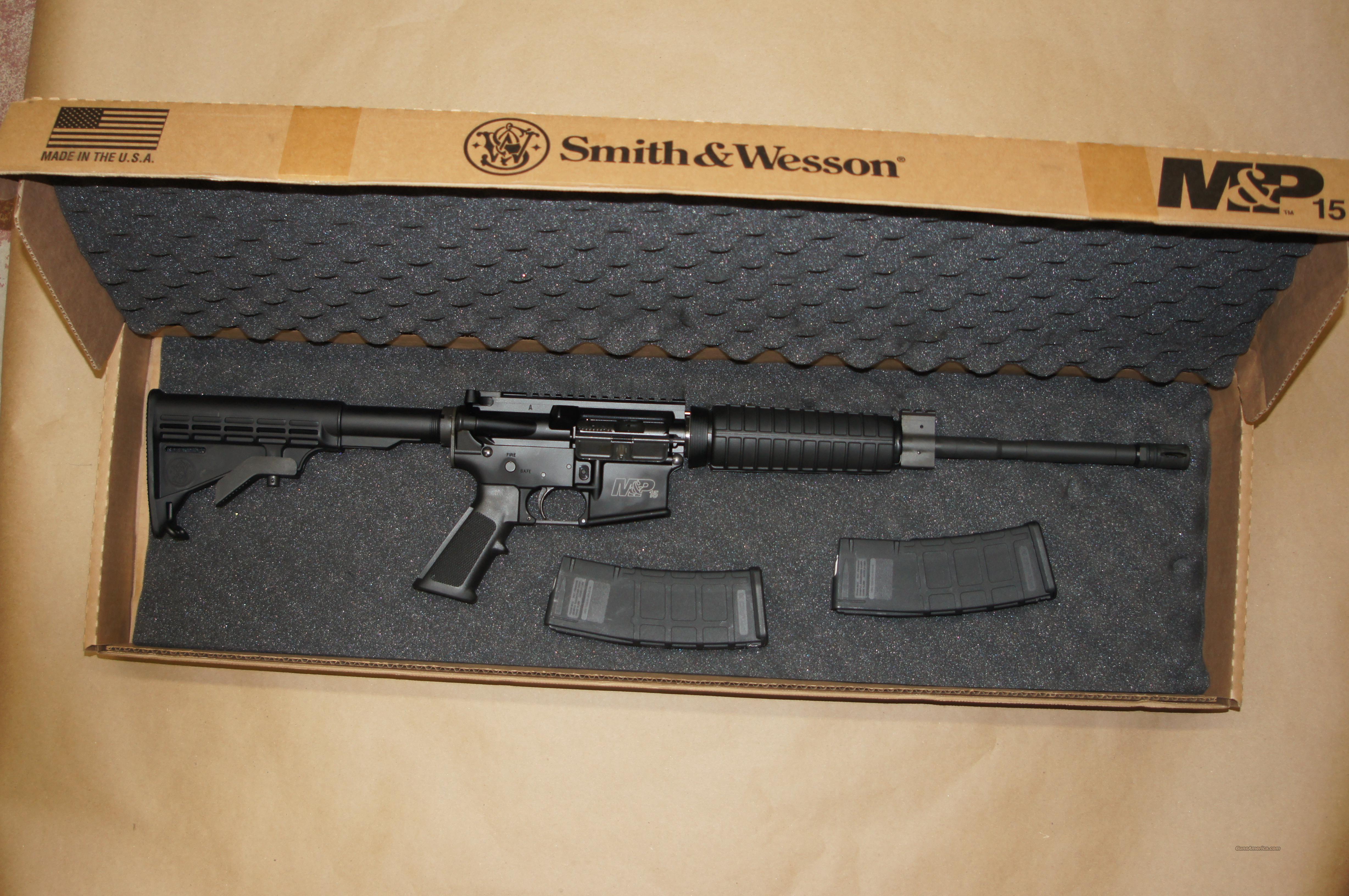 Smith & Wesson M&P 15 5.56 Rifle AR... for sale at Gunsamerica.com ...