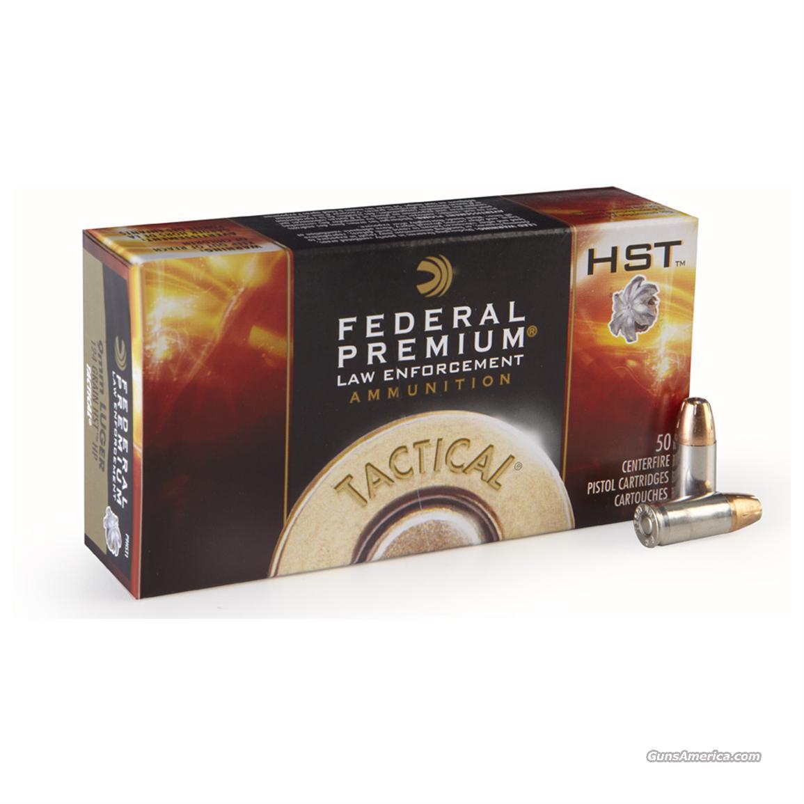 federal hst 9mm ammo for sale