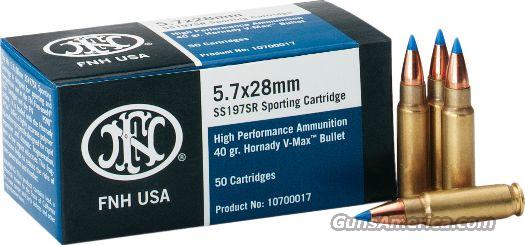 FN 5.7x28 Ammo 10 Boxes 5.7 x 28mm ... for sale at Gunsamerica.com ...