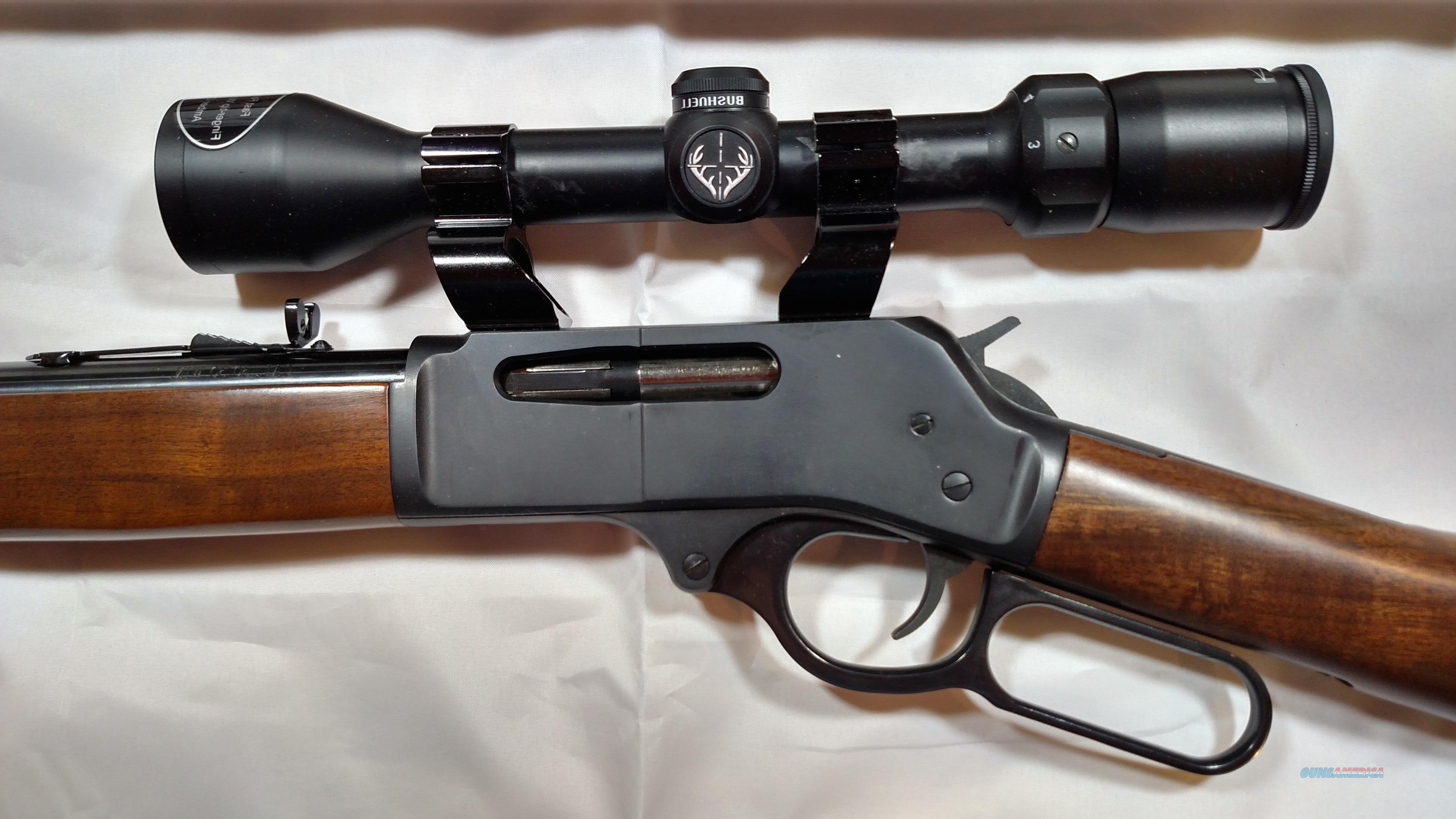 Henry 30/30 Lever Action H009 W/Bushnell Scope Selling