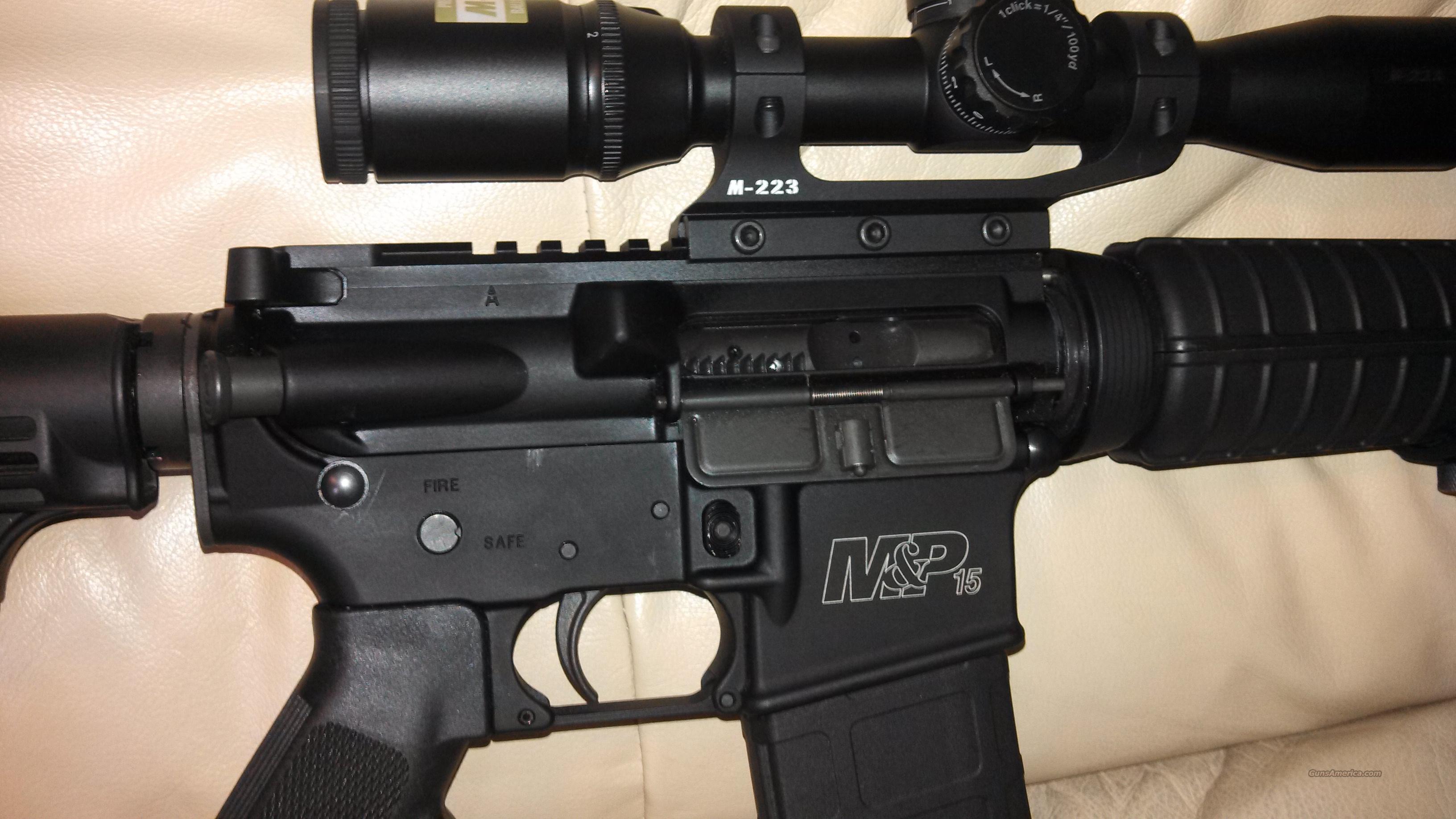 S&W M&P 15 Optics Ready MINT with A... for sale at Gunsamerica.com ...