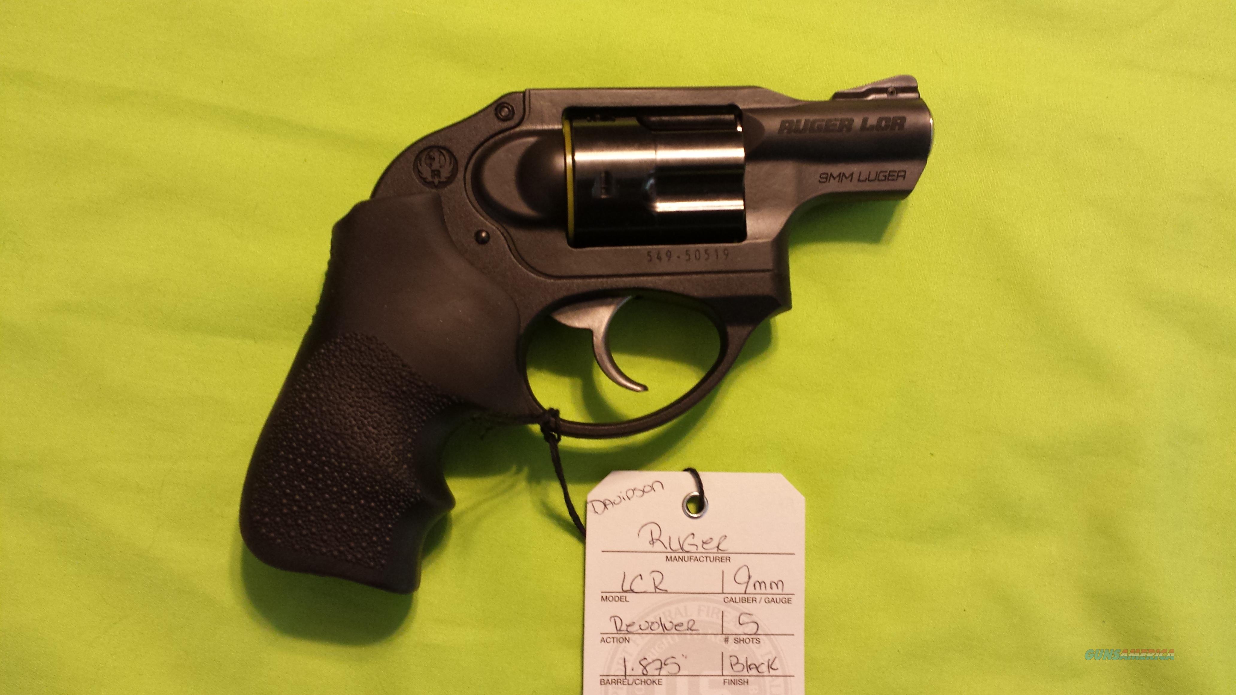 5456 RUGER LCR LCR 9 9MM REVOLVER N... for sale at Gunsamerica.com ...