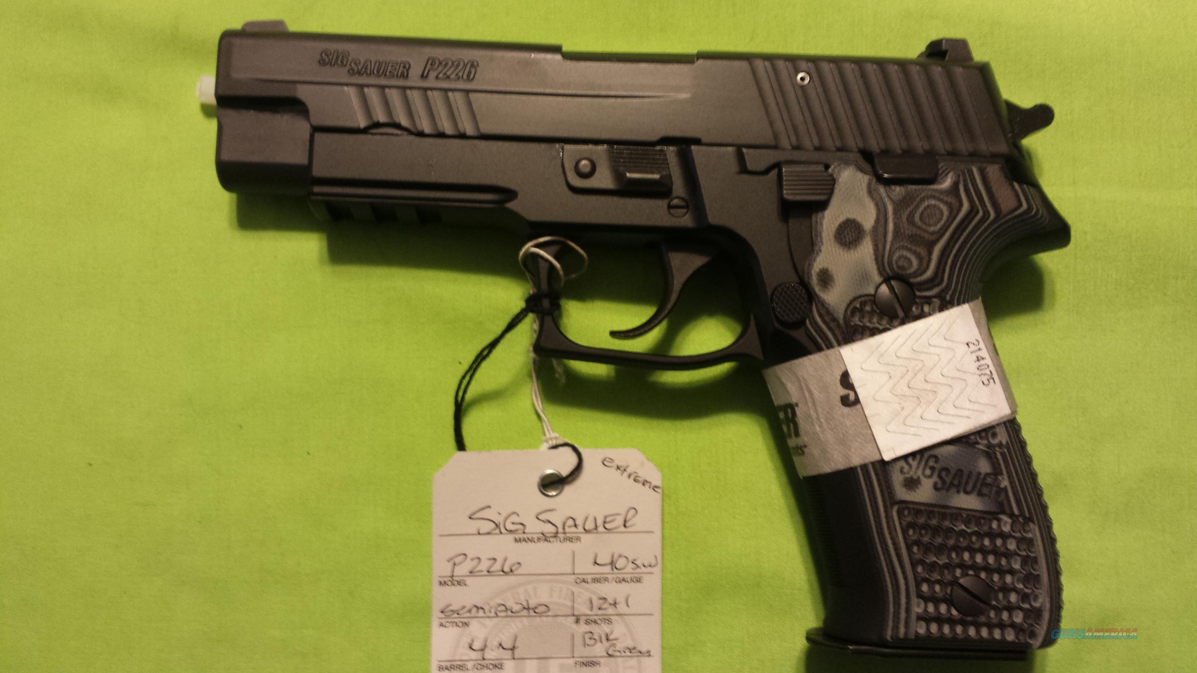 Sig Sauer P226 226 Extreme 40 Sandw 4 For Sale At 917061647