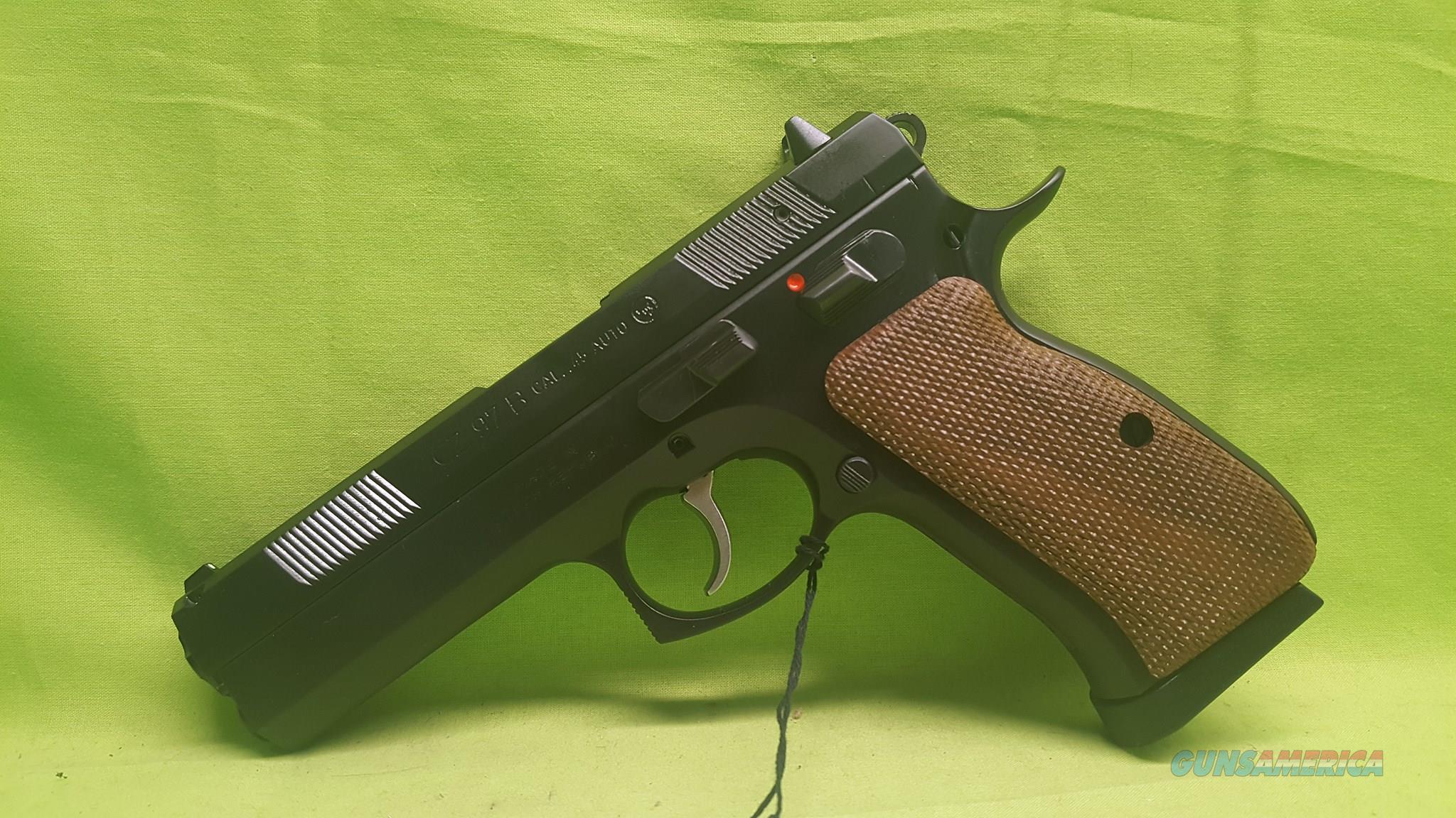 CZ 97B 97 B 45ACP 45 ACP SAFETY WOO... For Sale At Gunsamerica.com ...