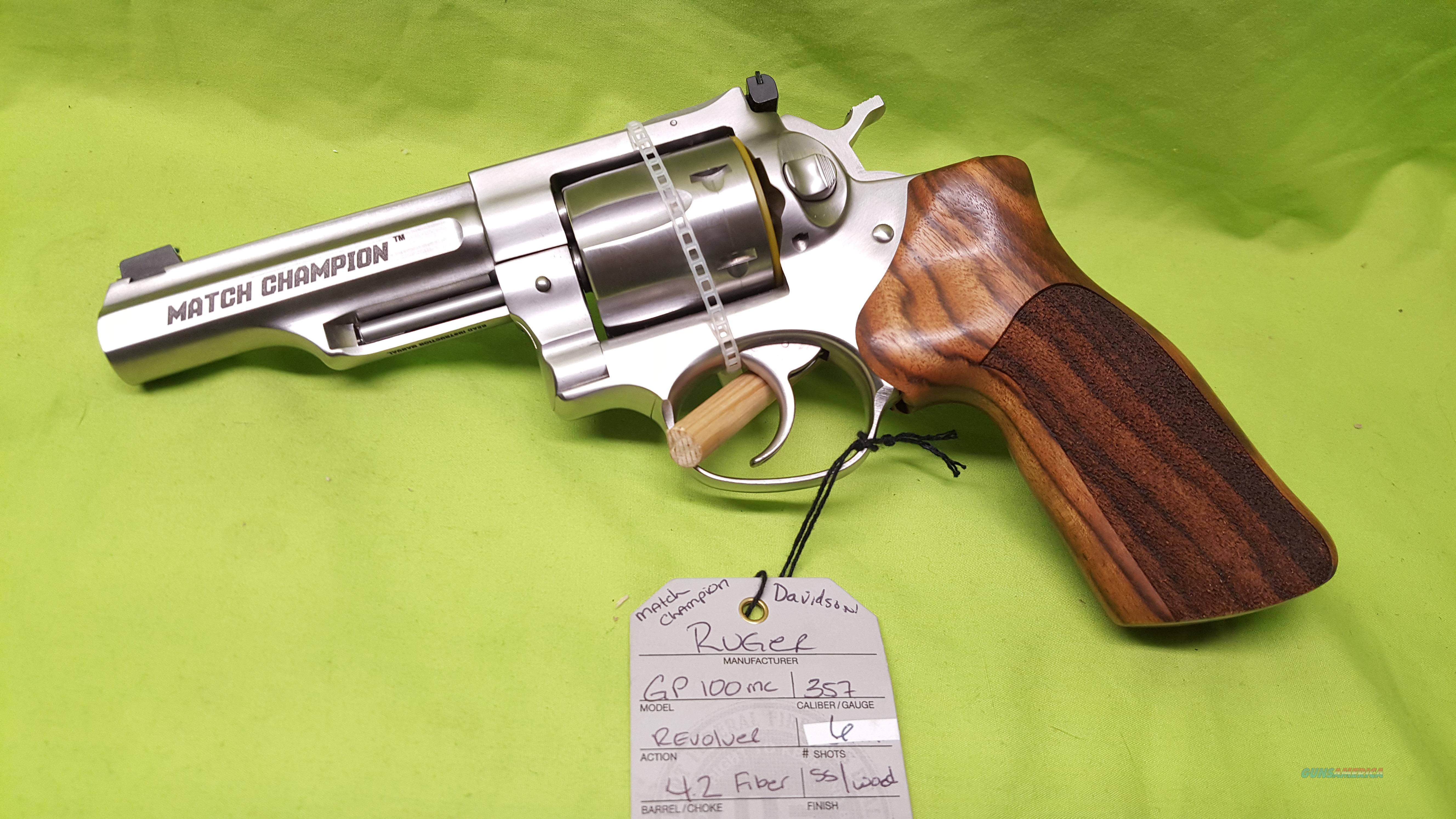 Ruger Gp100 Gp 100 Match Champion M For Sale At 939559582 5528