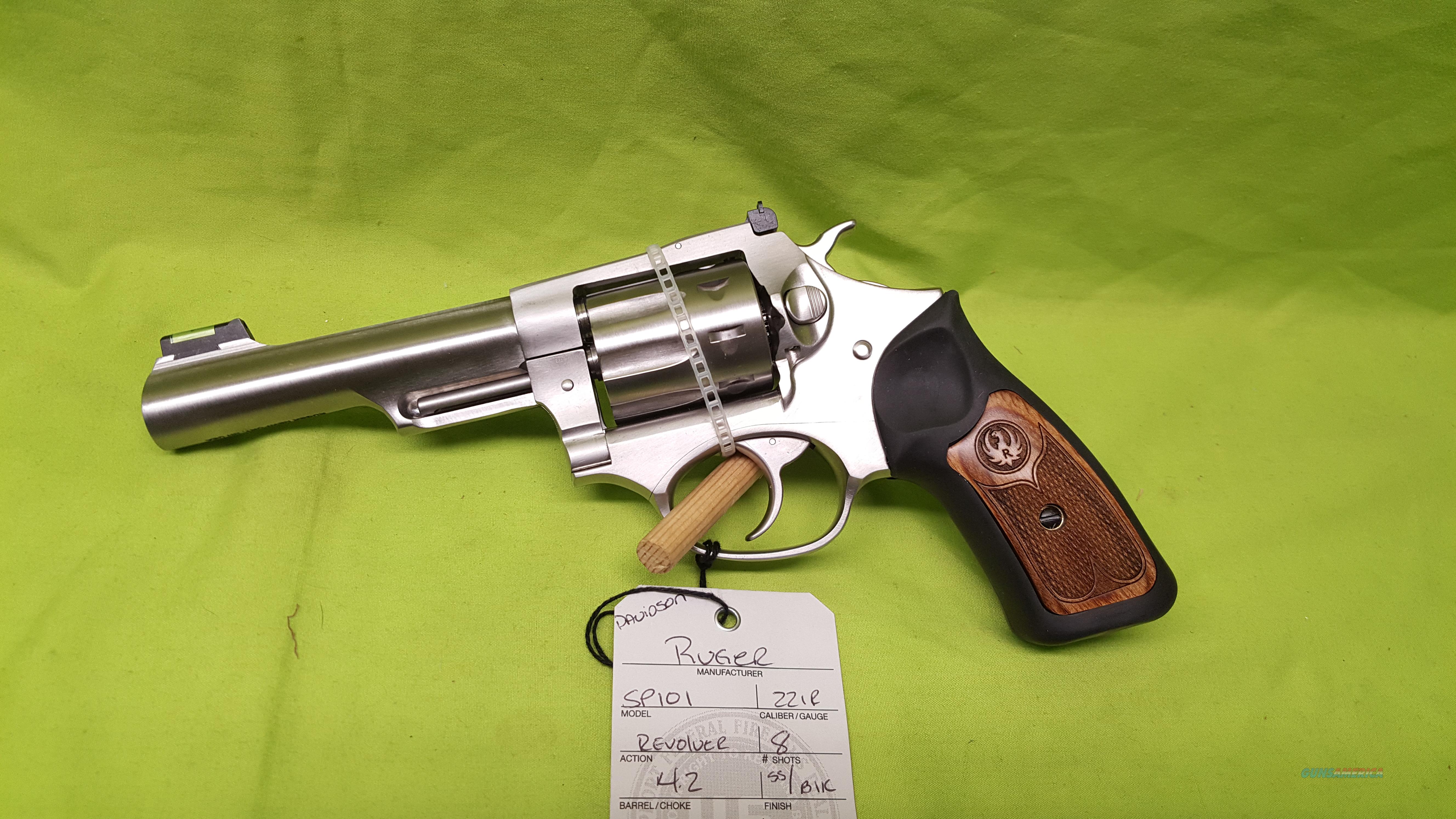 Ruger Sp101 Sp 101 22 Lr Revolver 4 For Sale At 940019922 5424