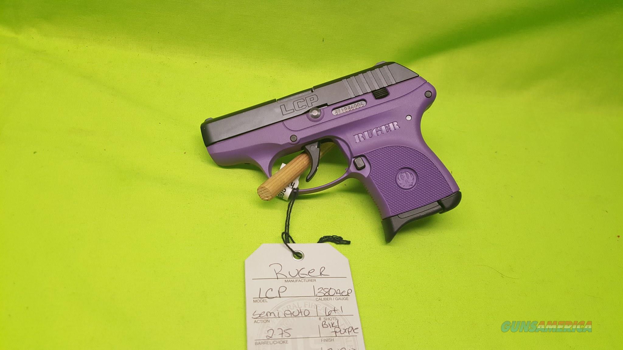 Ruger Lcp 380 380acp Lady Lilac Pu For Sale At 941670071 3363