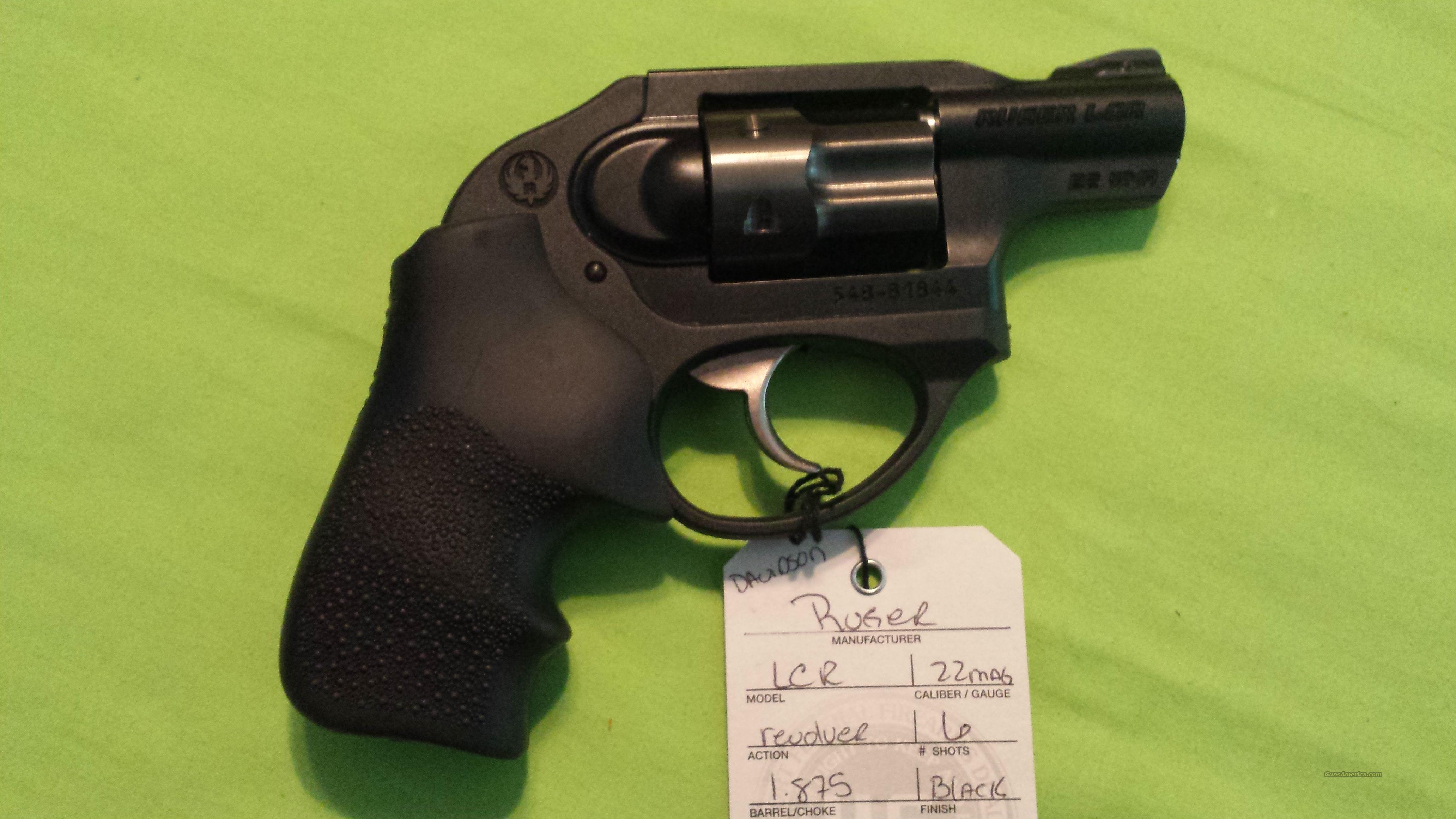 Ruger Lcr 22 Mag 6 Rd Revolver 22wmr 22 5414 For Sale 4596