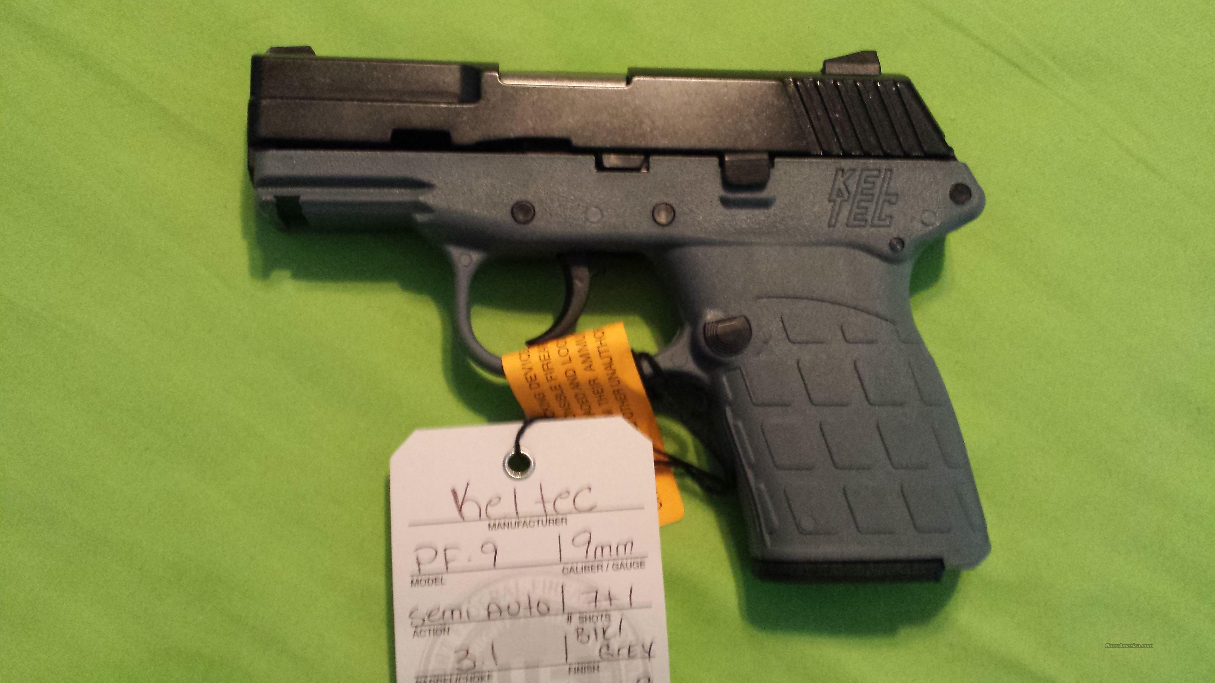 KEL TEC PF-9 PF 9 PF9 9MM 7RD BLUED... for sale at Gunsamerica.com ...